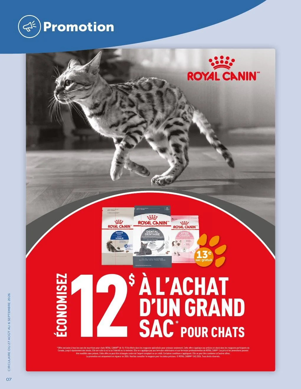 Page 7 de la Circulaire Létourno du 27 août au 6 septembre 2026
