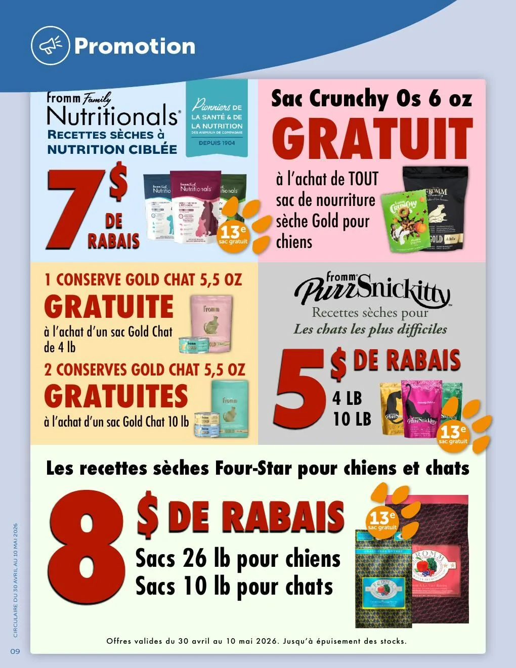 Page 9 de la Circulaire Létourno du 30 avril au 10 mai 2026