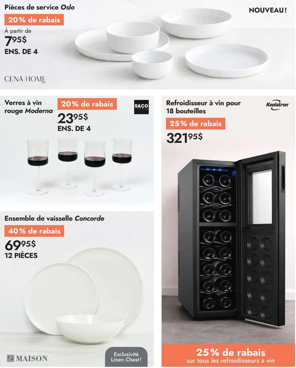 Page 3 de la Circulaire Linen Chest du 1 au 30 avril 2026