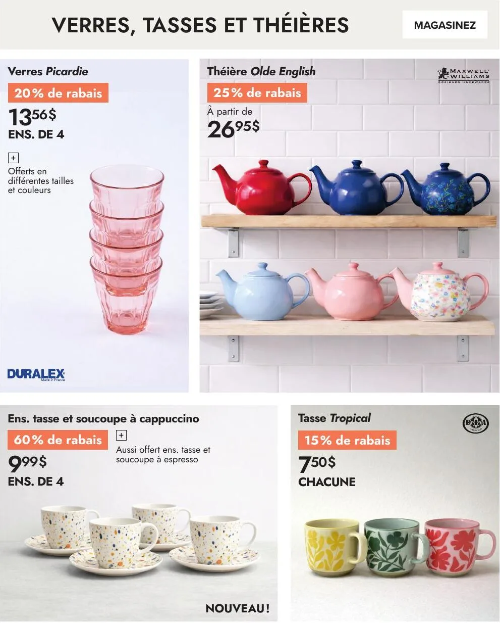 Page 4 de la Circulaire Linen Chest du 1 au 30 avril 2026