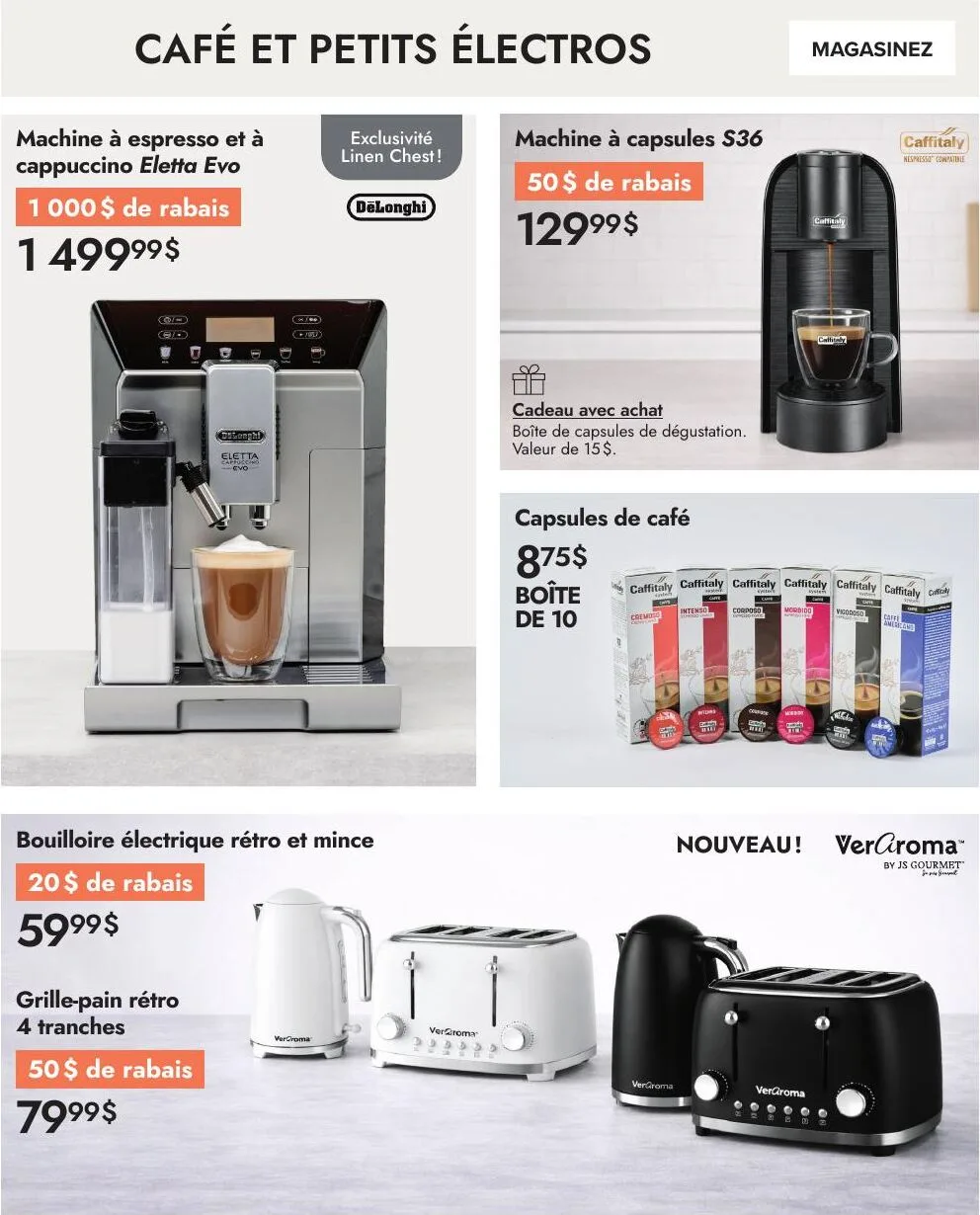 Page 5 de la Circulaire Linen Chest du 1 au 30 avril 2026