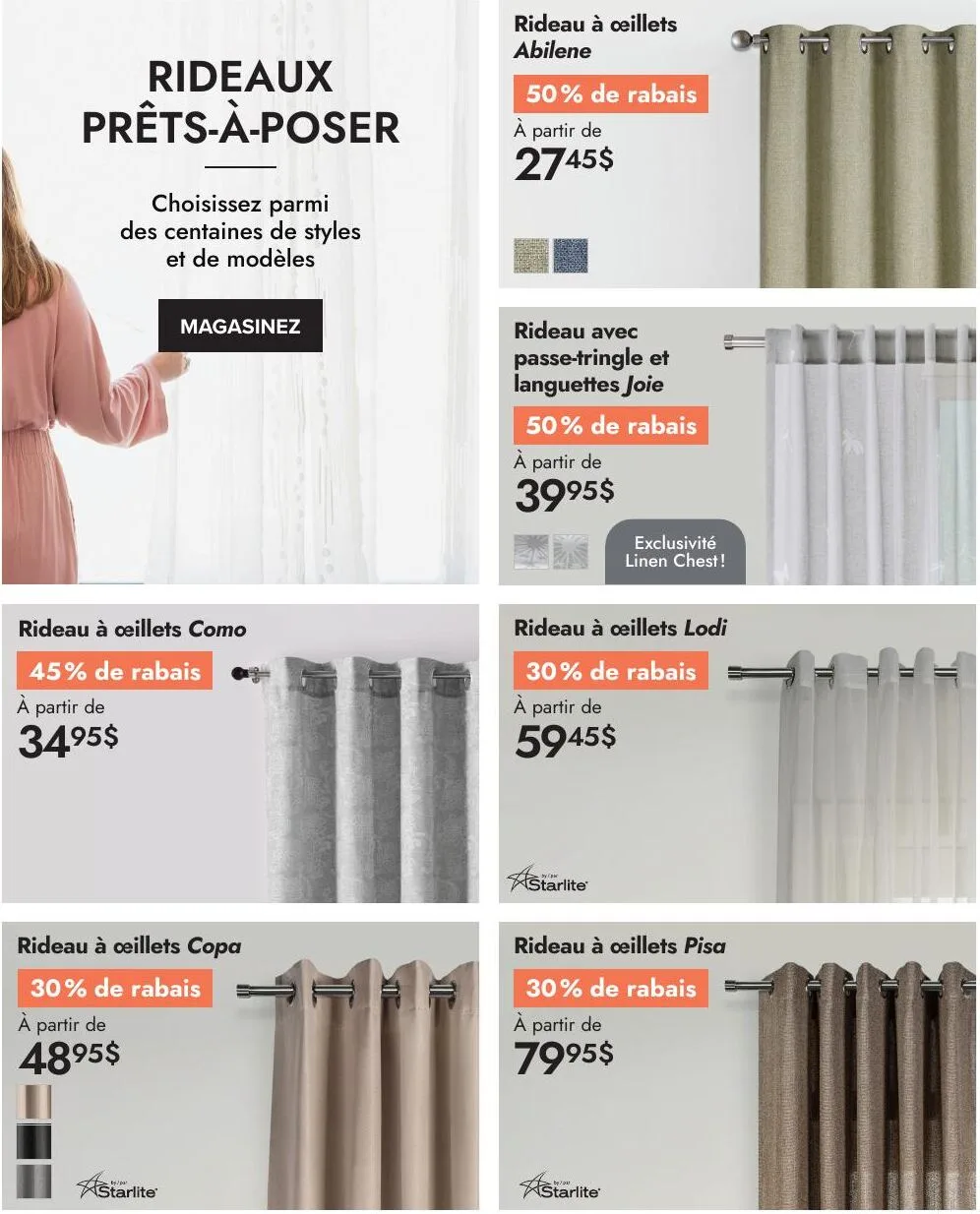 Page 15 de la Circulaire Linen Chest du 1 au 30 avril 2026