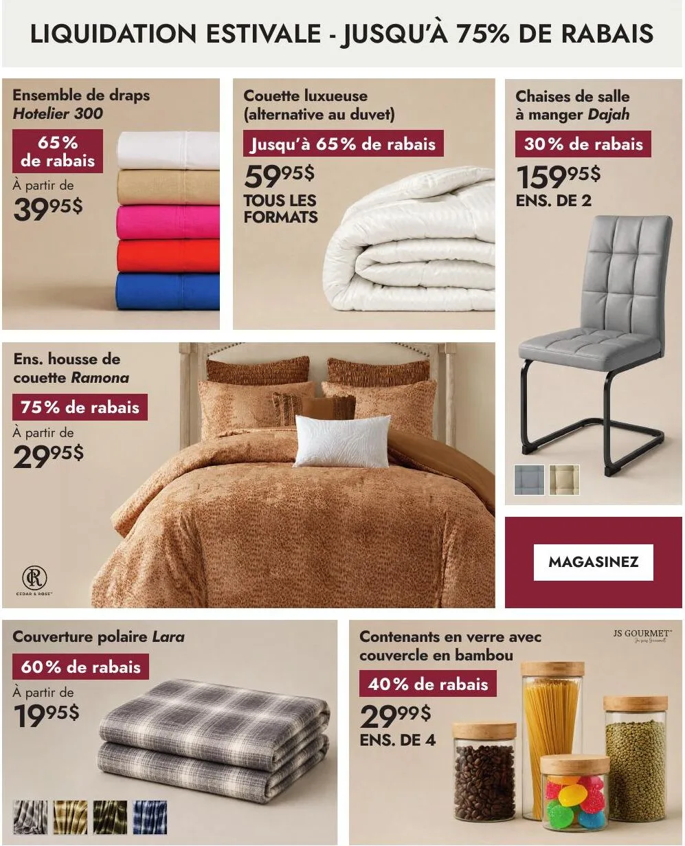 Page 16 de la Circulaire Linen Chest du 1 au 30 septembre 2026