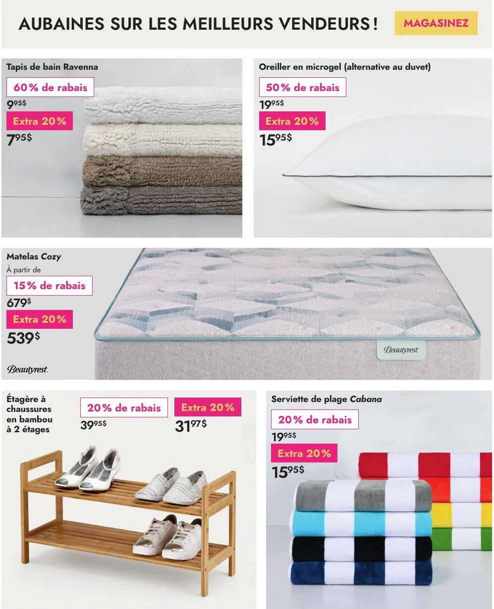 Page 2 de la Circulaire Linen Chest du 1 au 31 juillet 2026