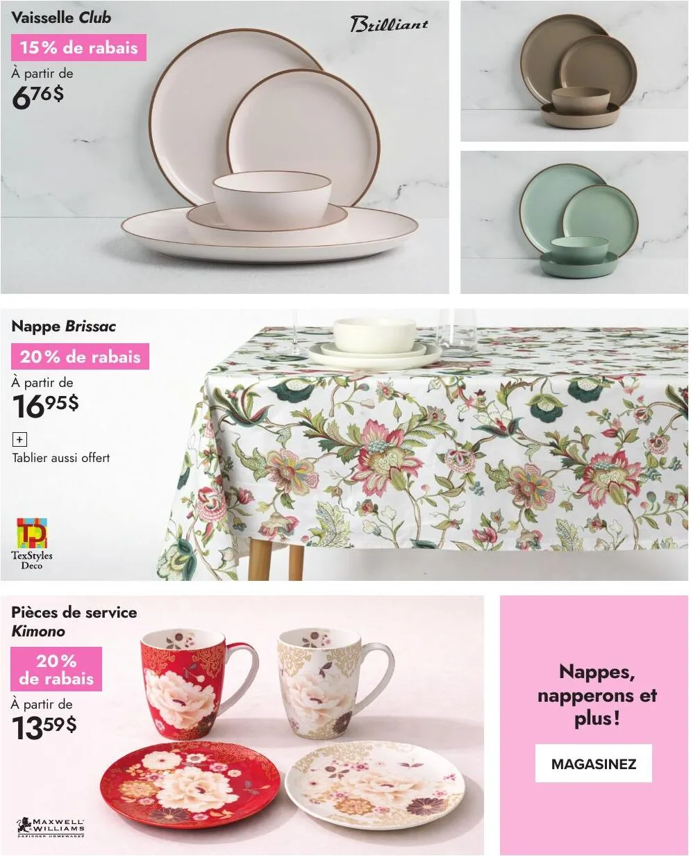 Page 4 de la Circulaire Linen Chest du 1 au 31 mai 2026
