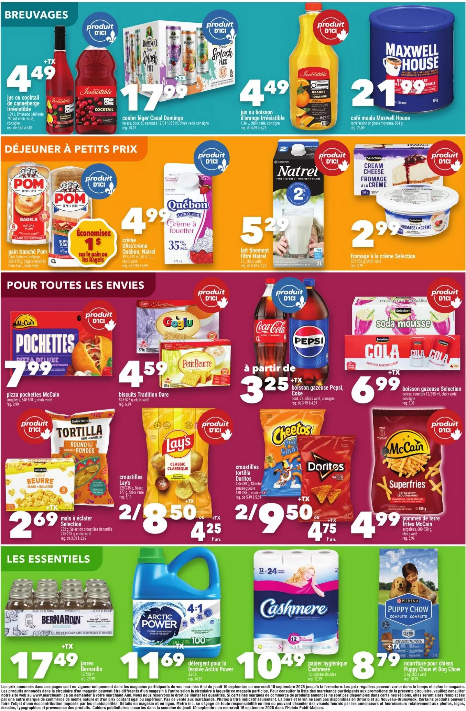 Page 5 de la Circulaire Marché Ami du 10 au 16 septembre 2026