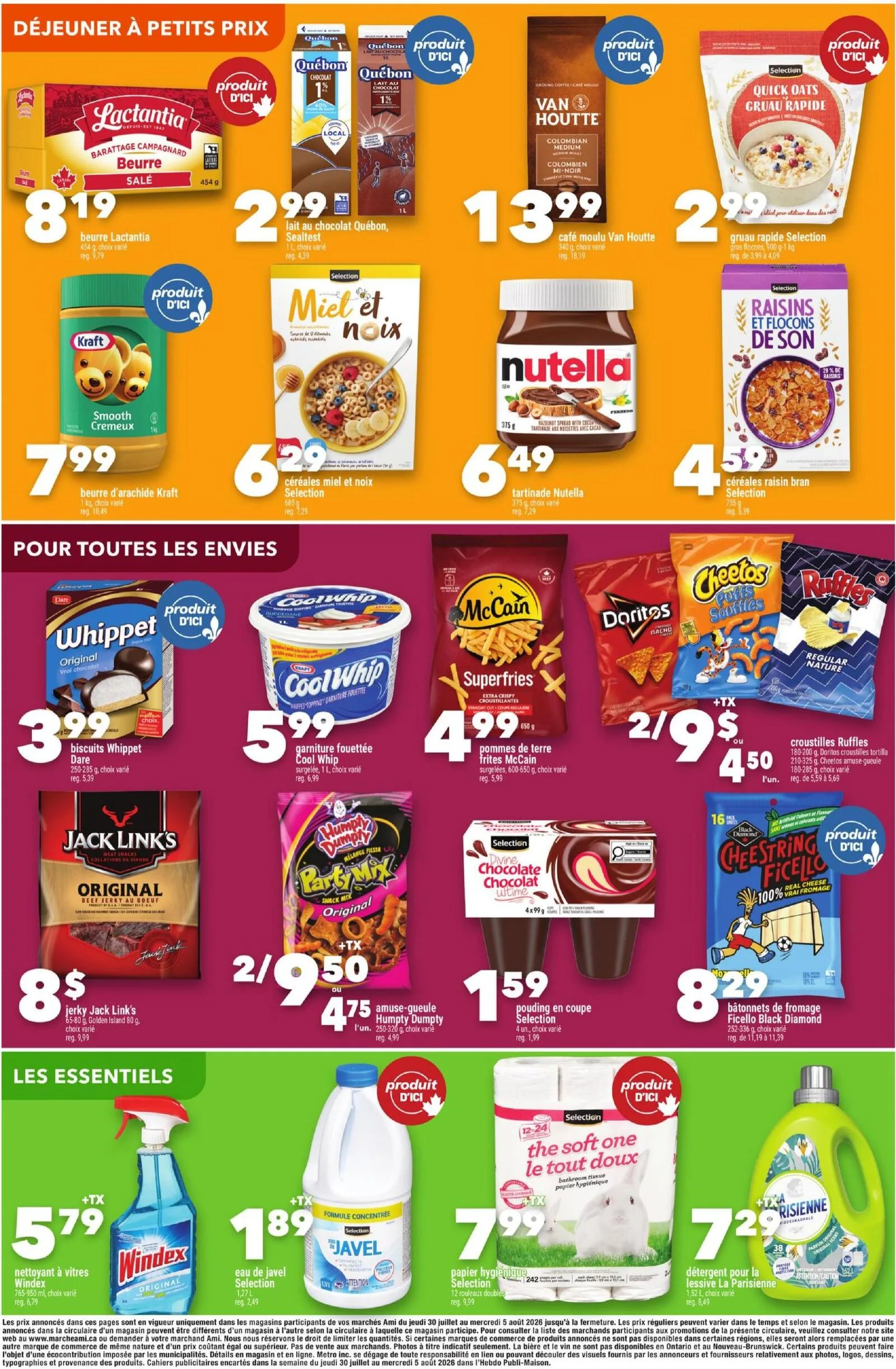 Page 5 de la Circulaire Marché Ami du 30 juillet au 5 août 2026