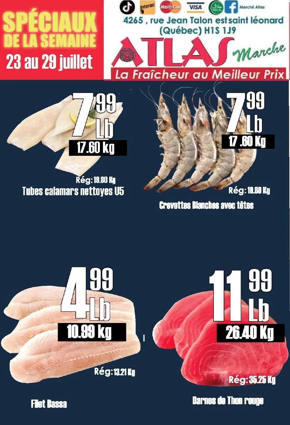 Page 3 de la Circulaire Marché Atlas du 23 au 29 juillet 2026
