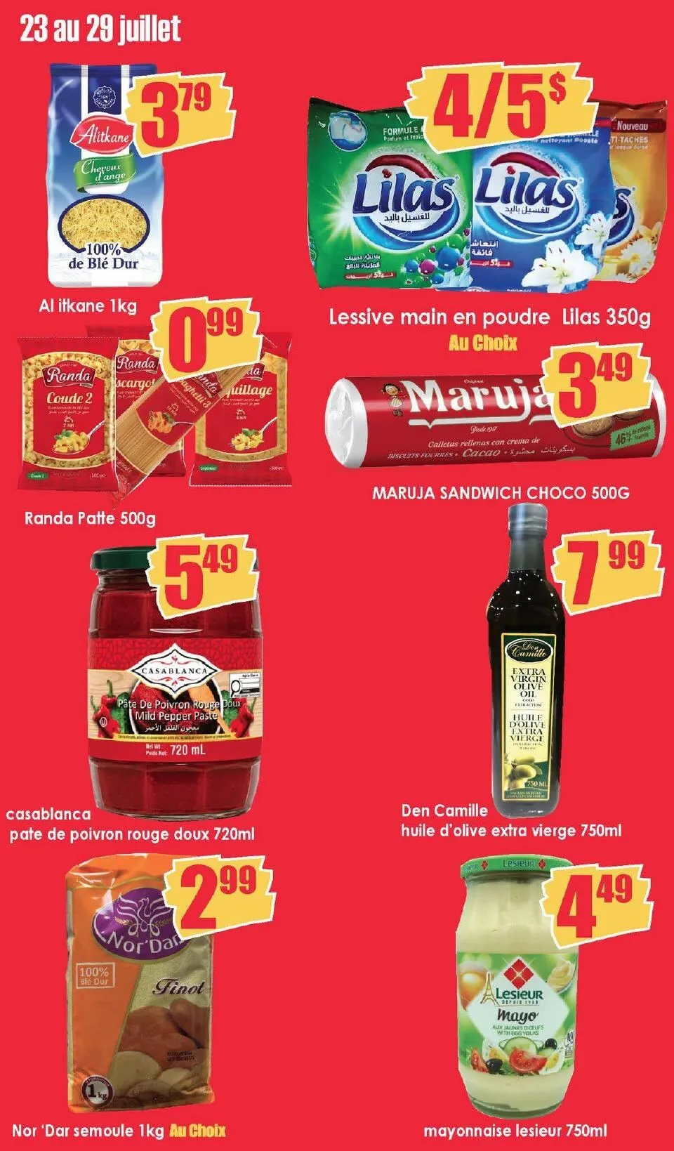 Page 7 de la Circulaire Marché Atlas du 23 au 29 juillet 2026