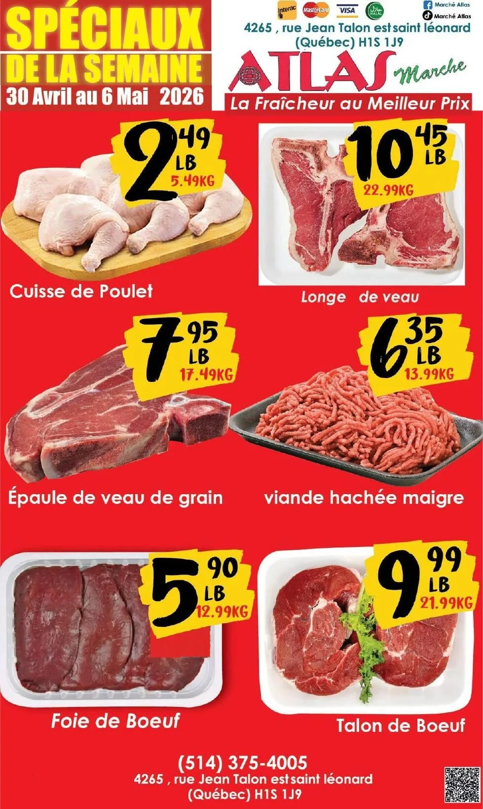 Page 2 de la Circulaire Marché Atlas du 30 avril au 6 mai 2026