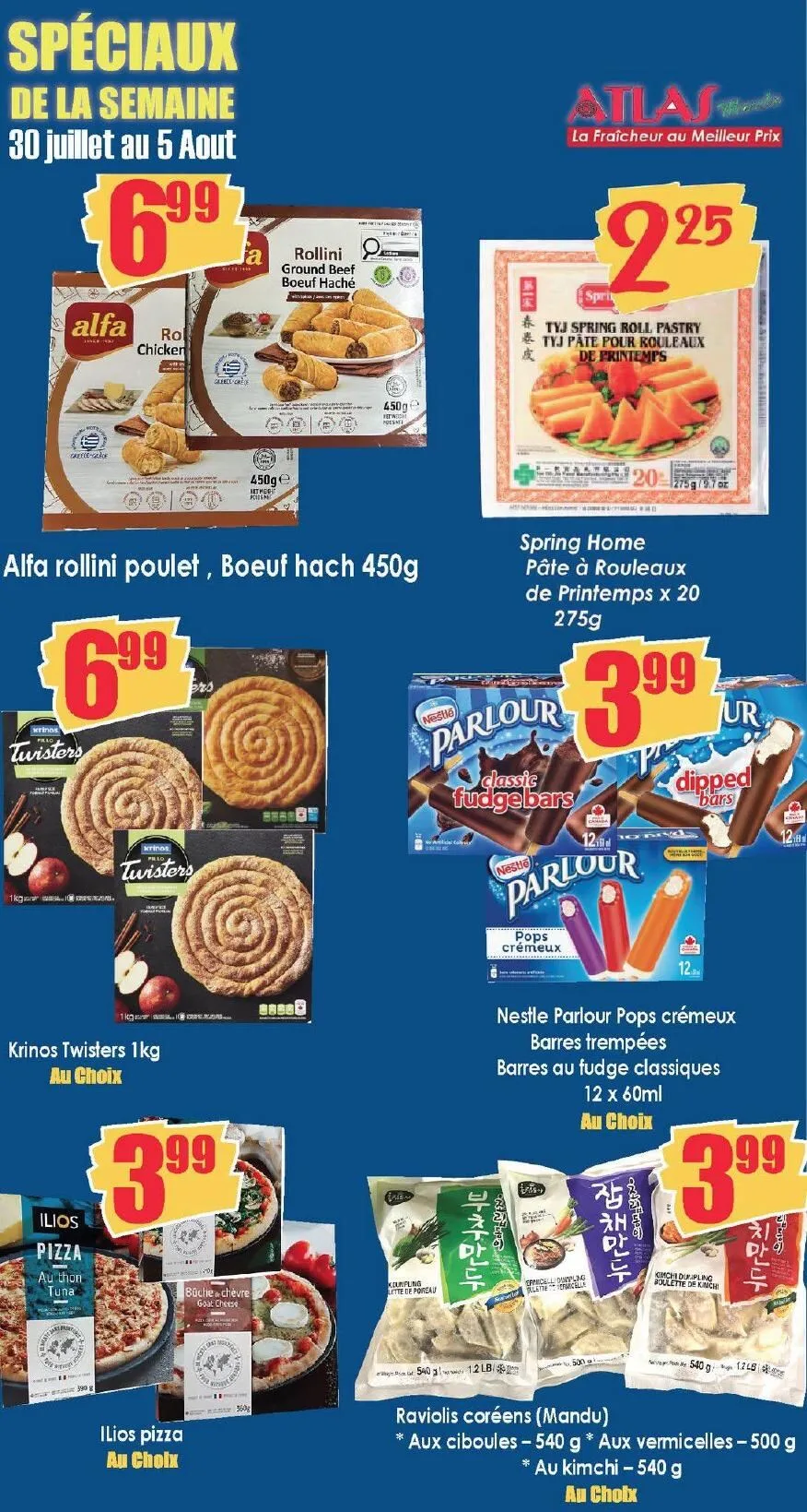 Page 9 de la Circulaire Marché Atlas du 30 juillet au 5 août 2026