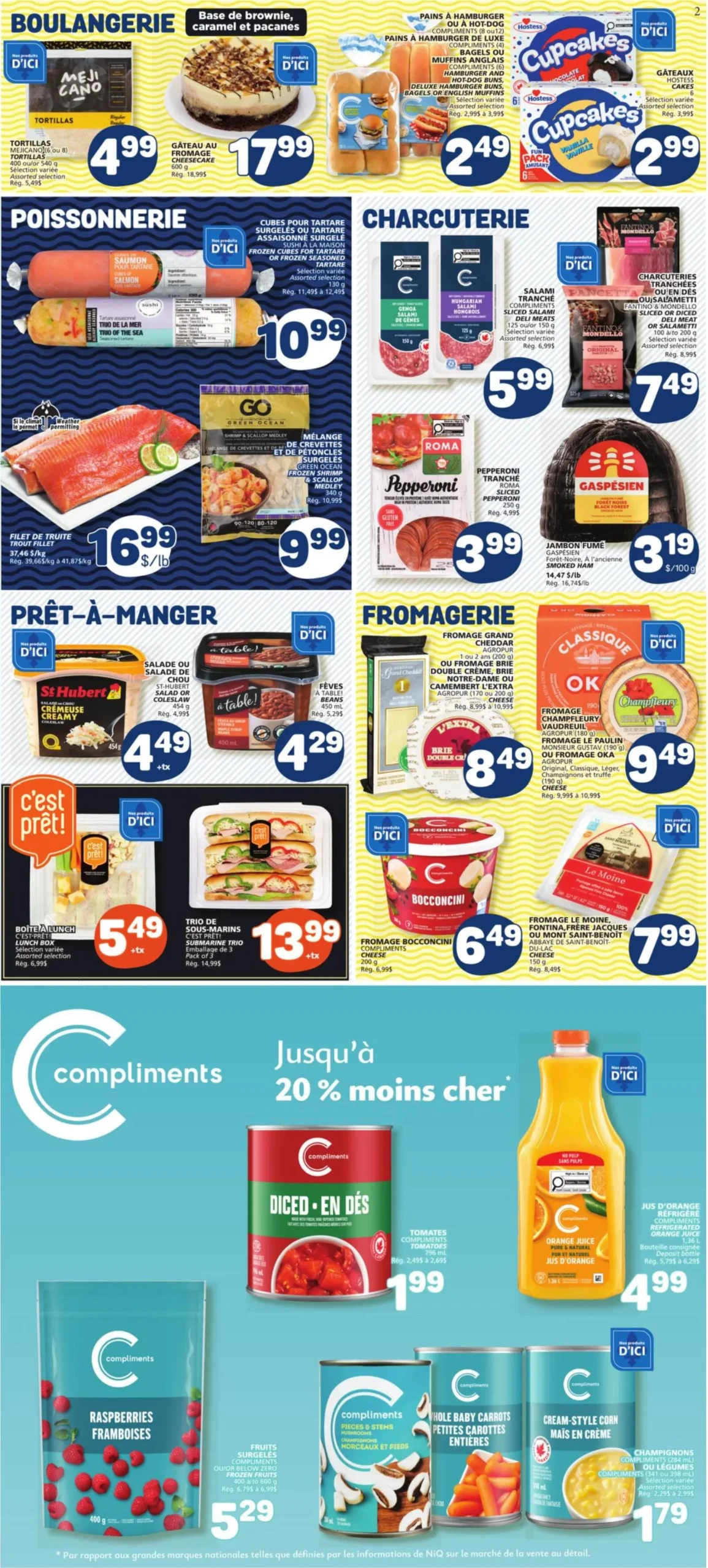 Page 2 de la Circulaire Marché Bonichoix du 10 au 16 septembre 2026