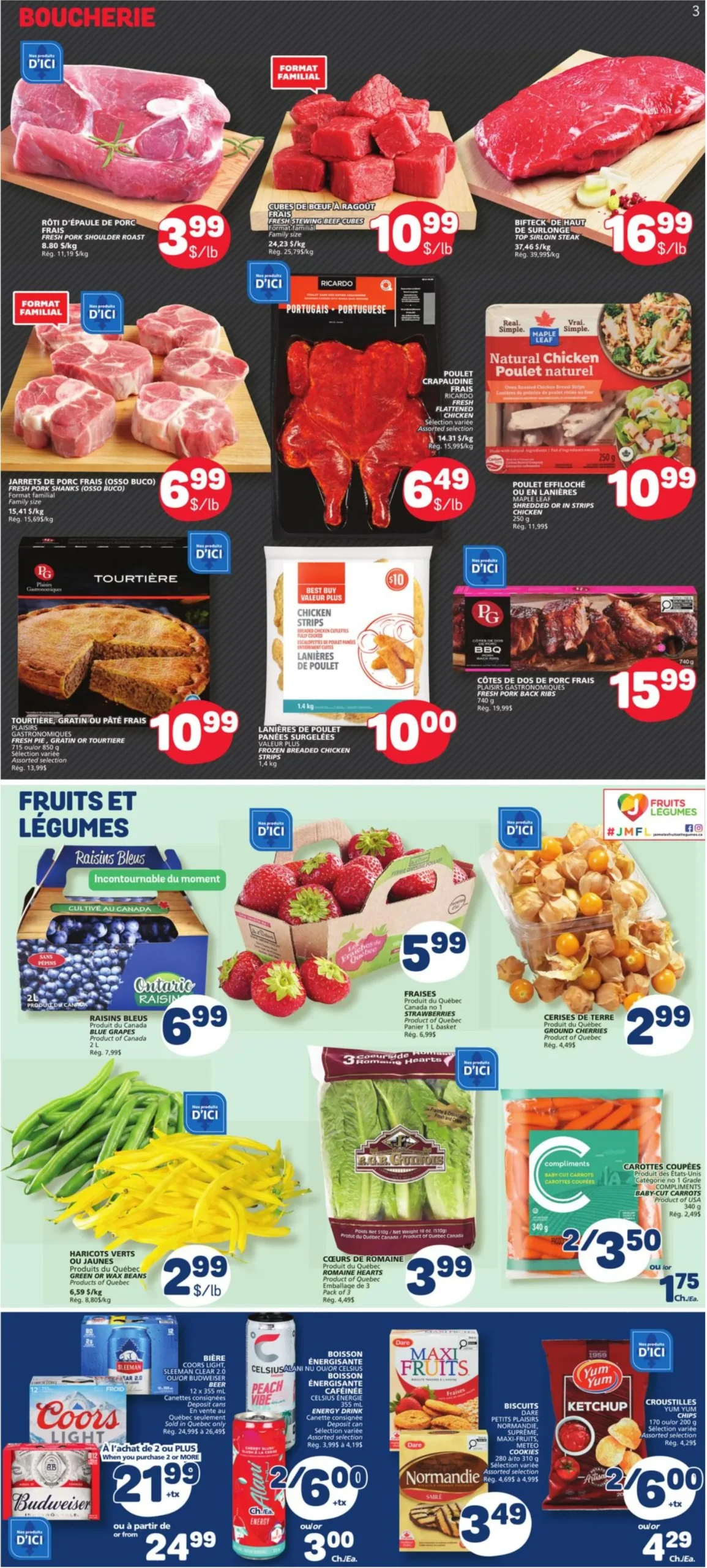 Page 3 de la Circulaire Marché Bonichoix du 10 au 16 septembre 2026