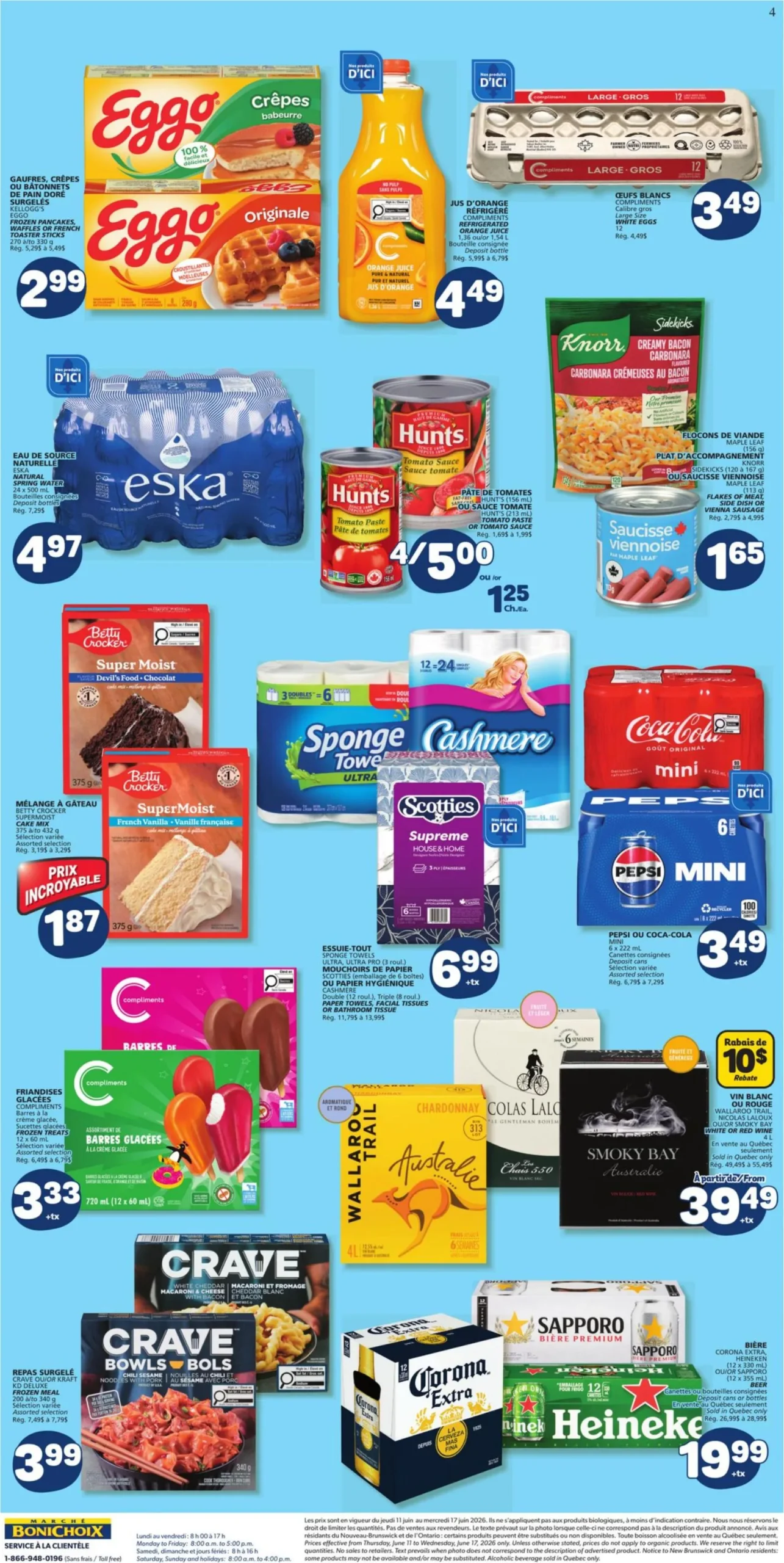 Page 2 de la Circulaire Marché Bonichoix du 11 au 17 juin 2026