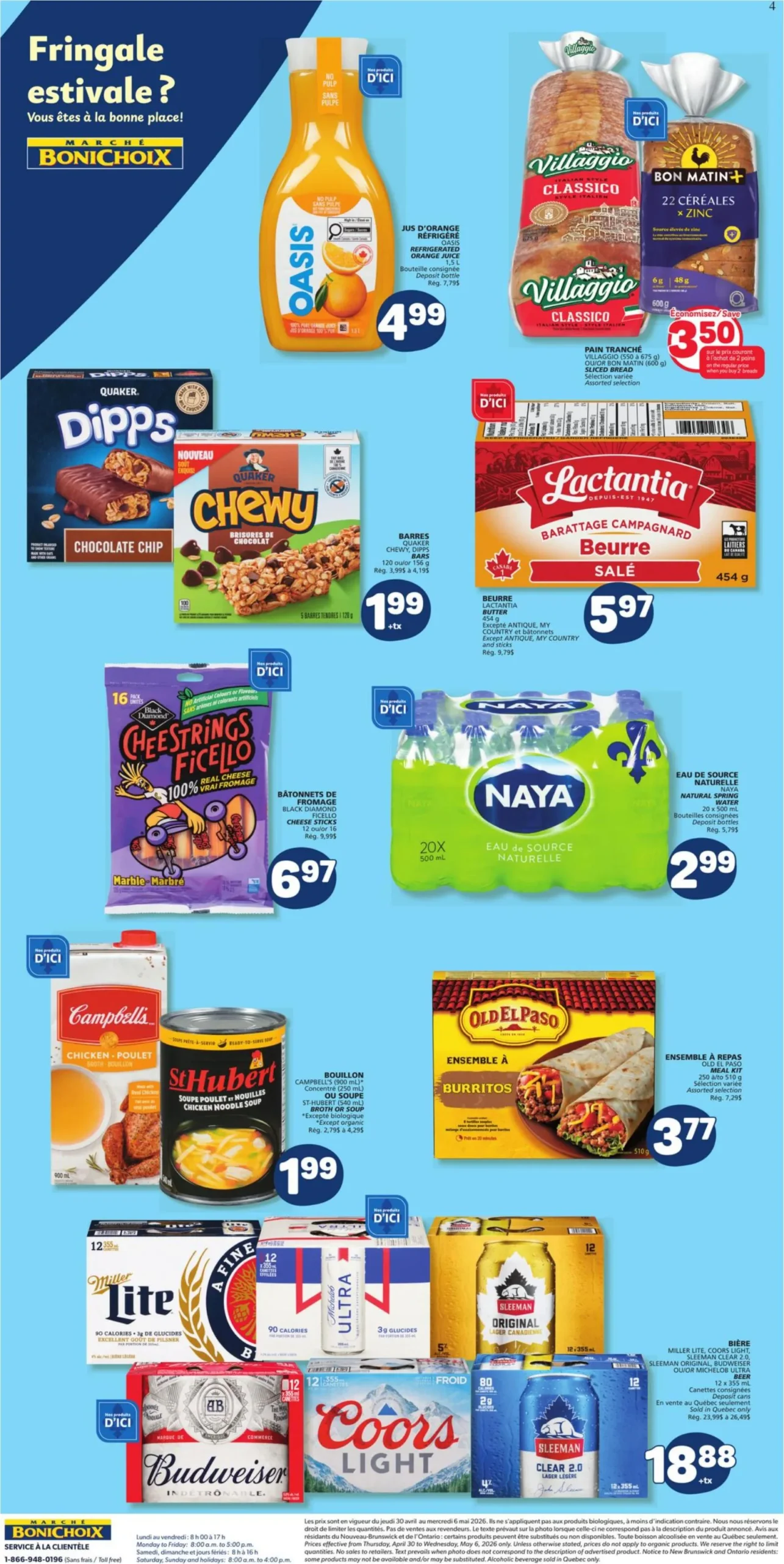 Page 2 de la Circulaire Marché Bonichoix du 30 avril au 6 mai 2026
