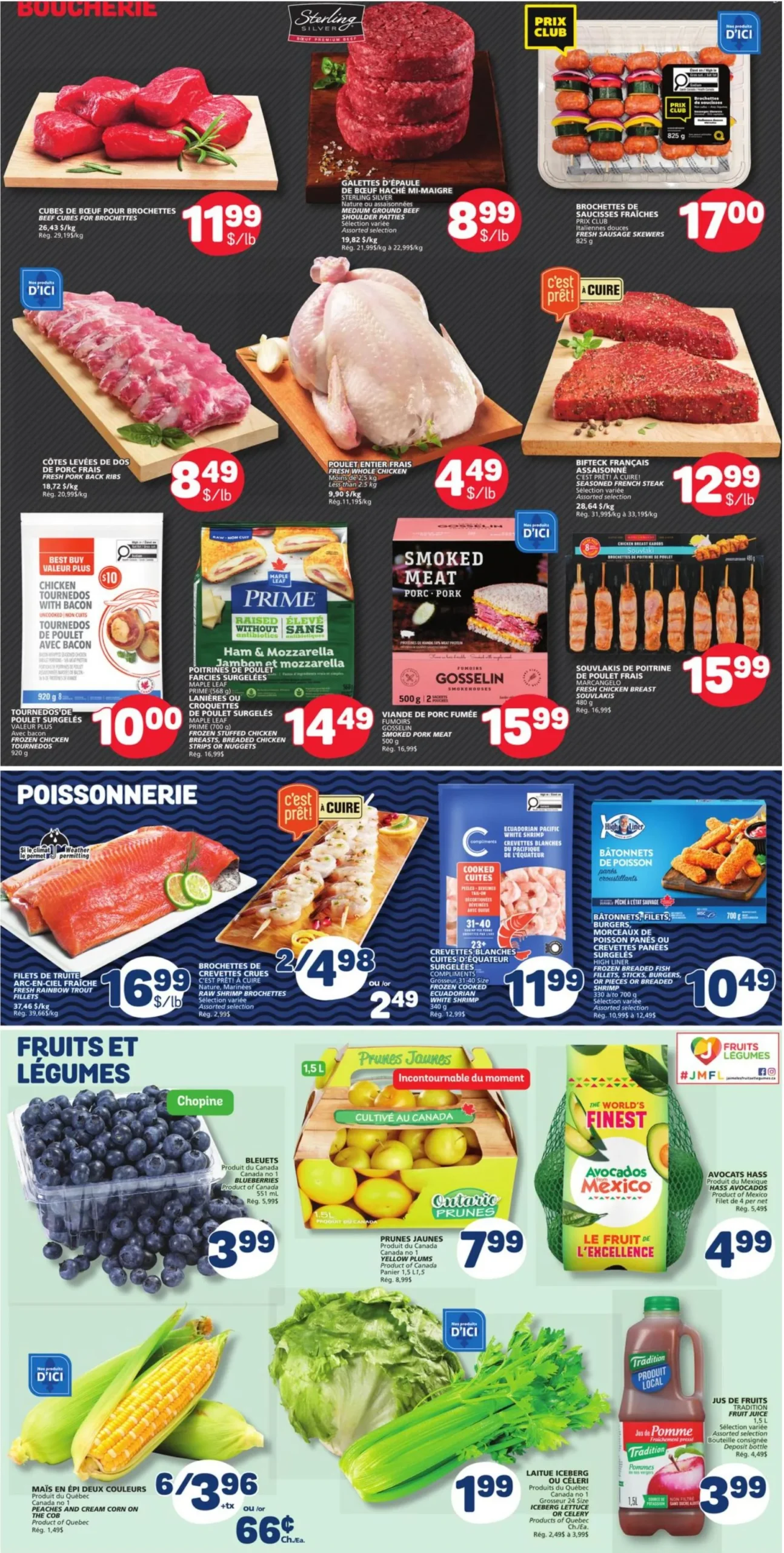 Page 4 de la Circulaire Marché Bonichoix du 30 juillet au 5 août 2026