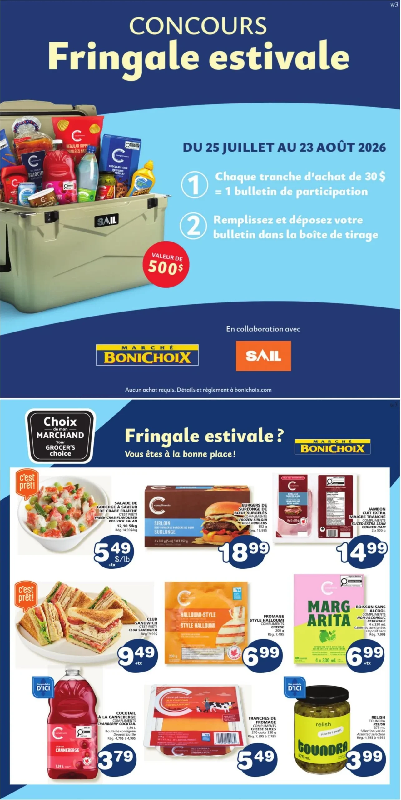 Page 7 de la Circulaire Marché Bonichoix du 30 juillet au 5 août 2026