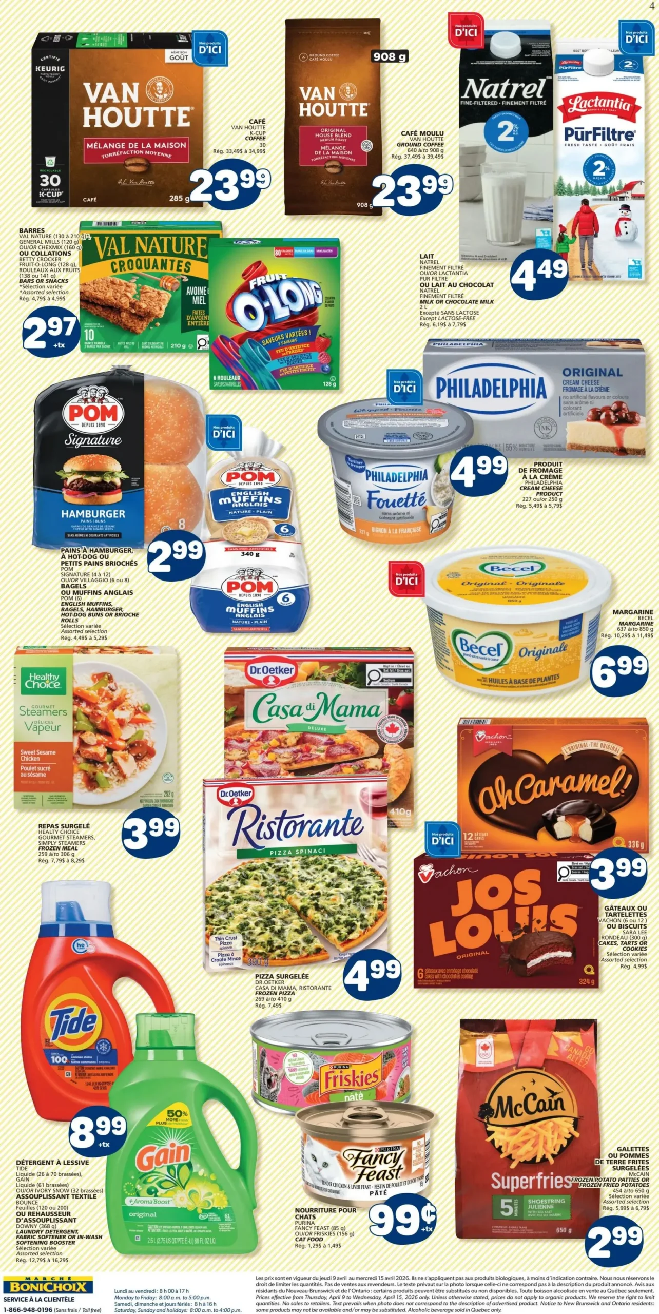 Page 2 de la Circulaire Marché Bonichoix du 9 au 15 avril 2026