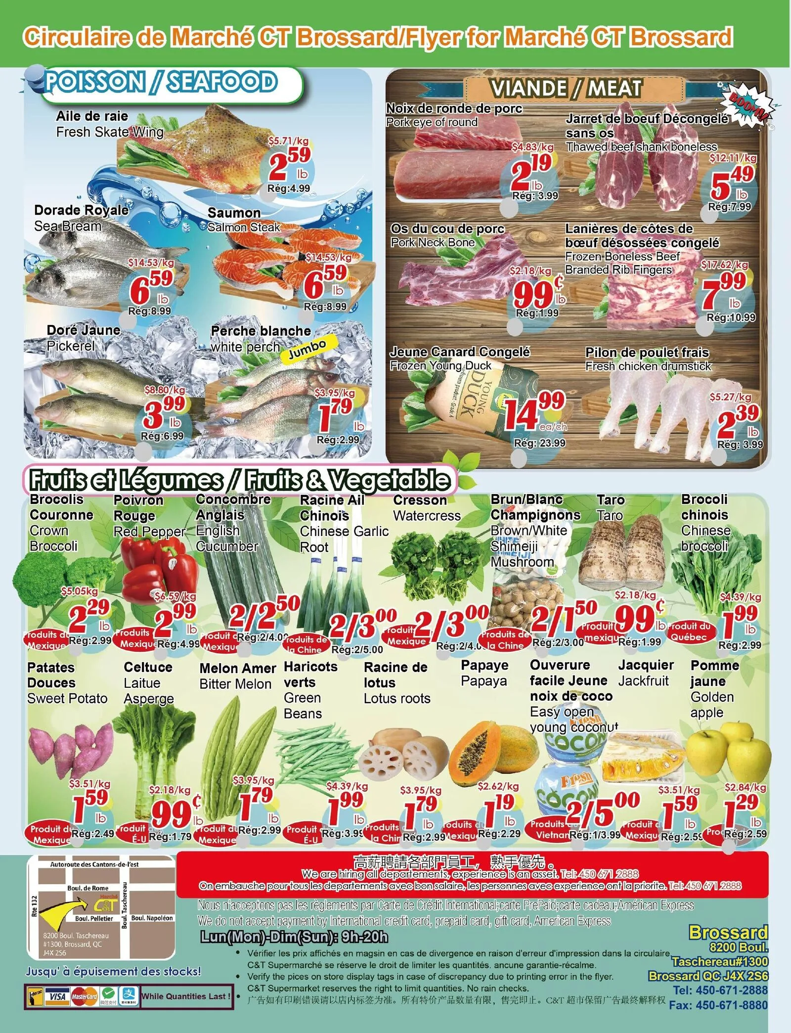 Page 2 de la Circulaire Marché C&T Brossard du 16 au 22 avril 2026
