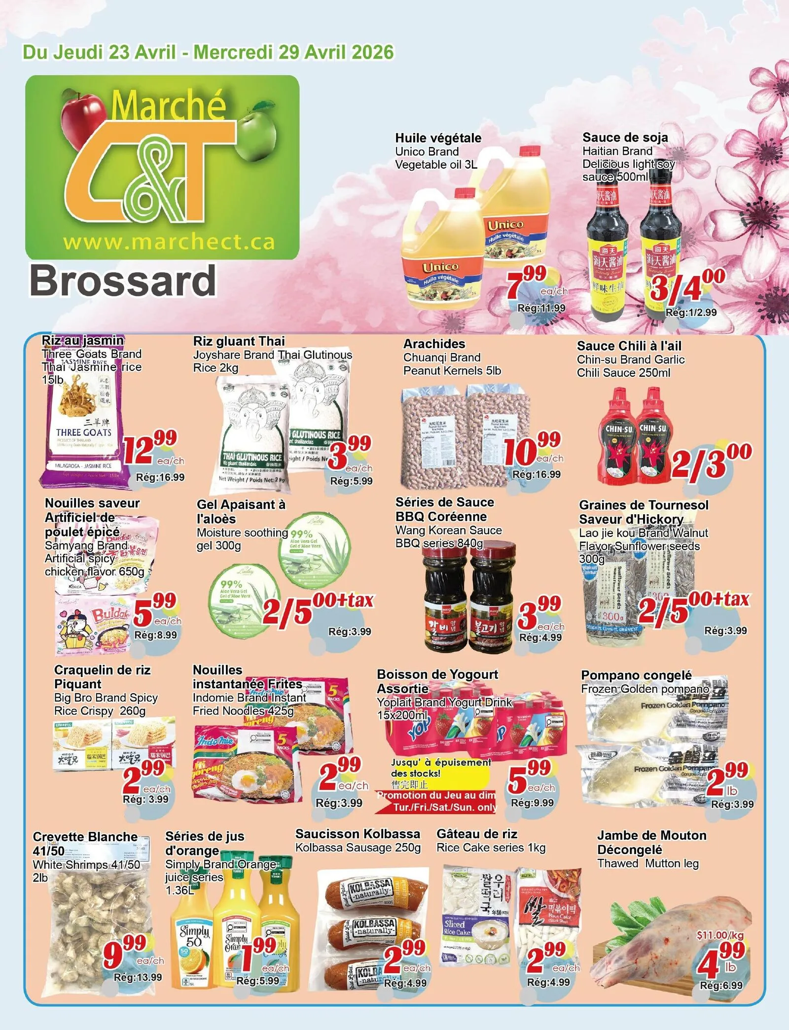 Page 2 de la Circulaire Marché C&T Brossard du 30 avril au 6 mai 2026