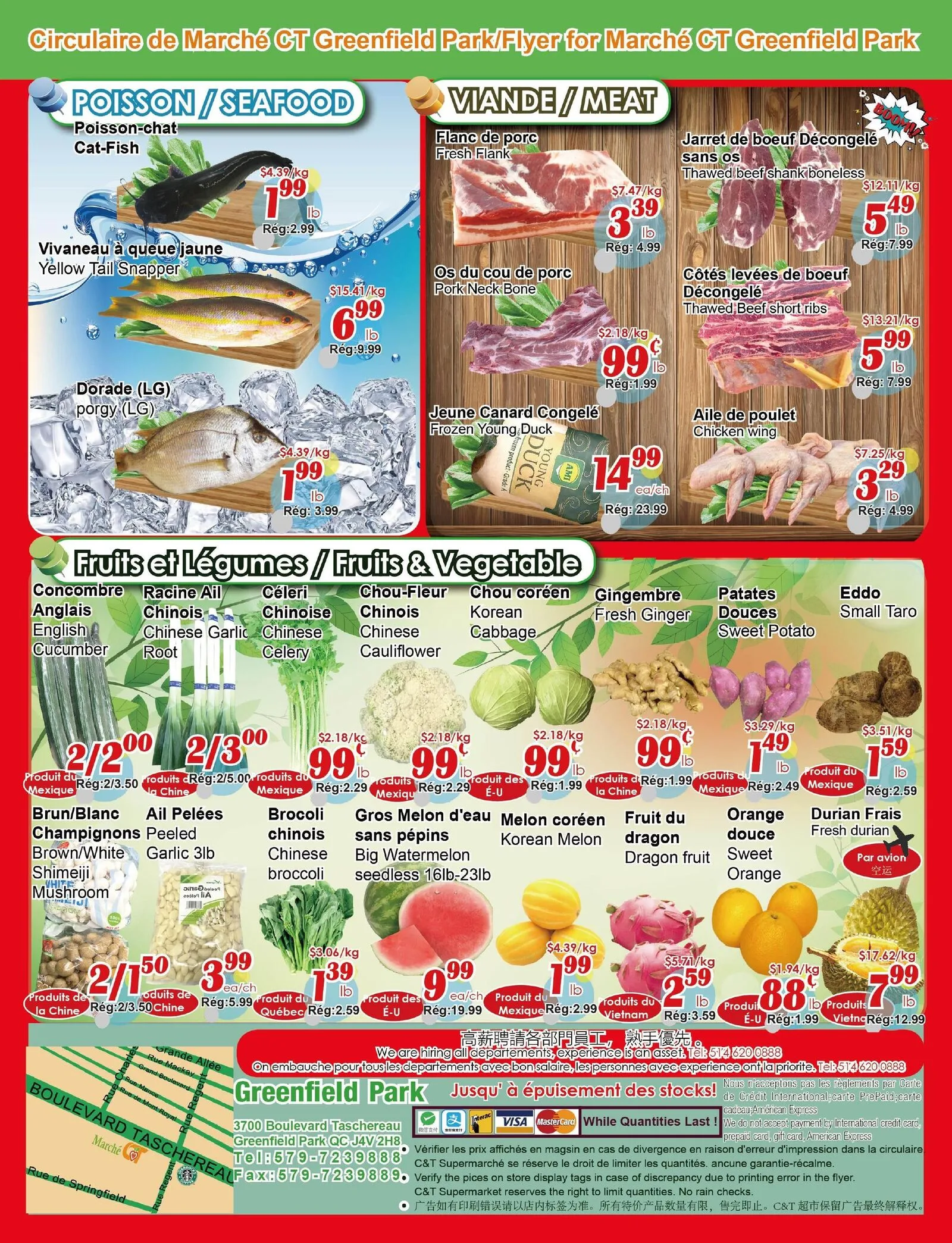 Page 2 de la Circulaire Marché C&T Greenfield Park du 14 au 20 mai 2026