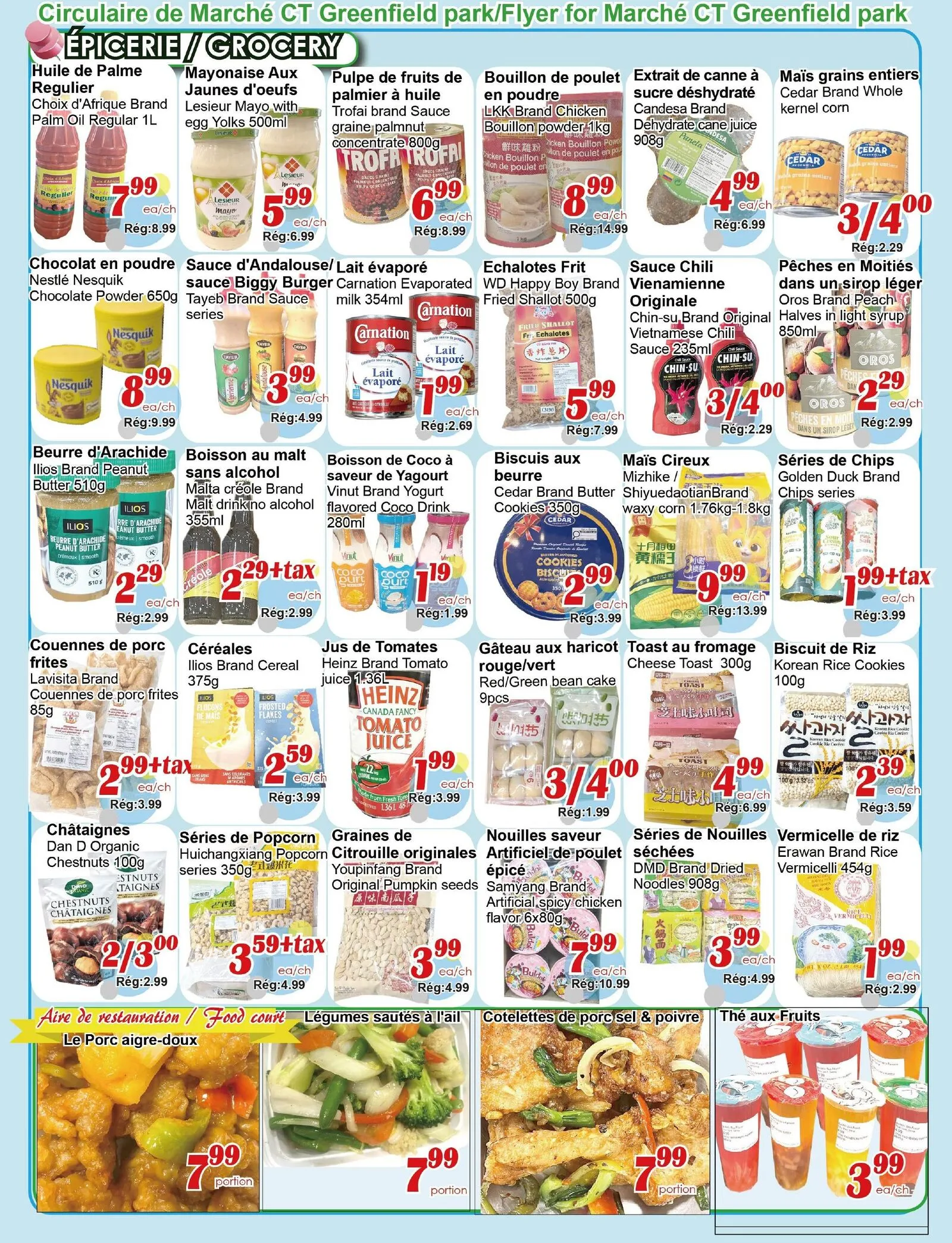 Page 5 de la Circulaire Marché C&T Greenfield Park du 27 août au 2 septembre 2026