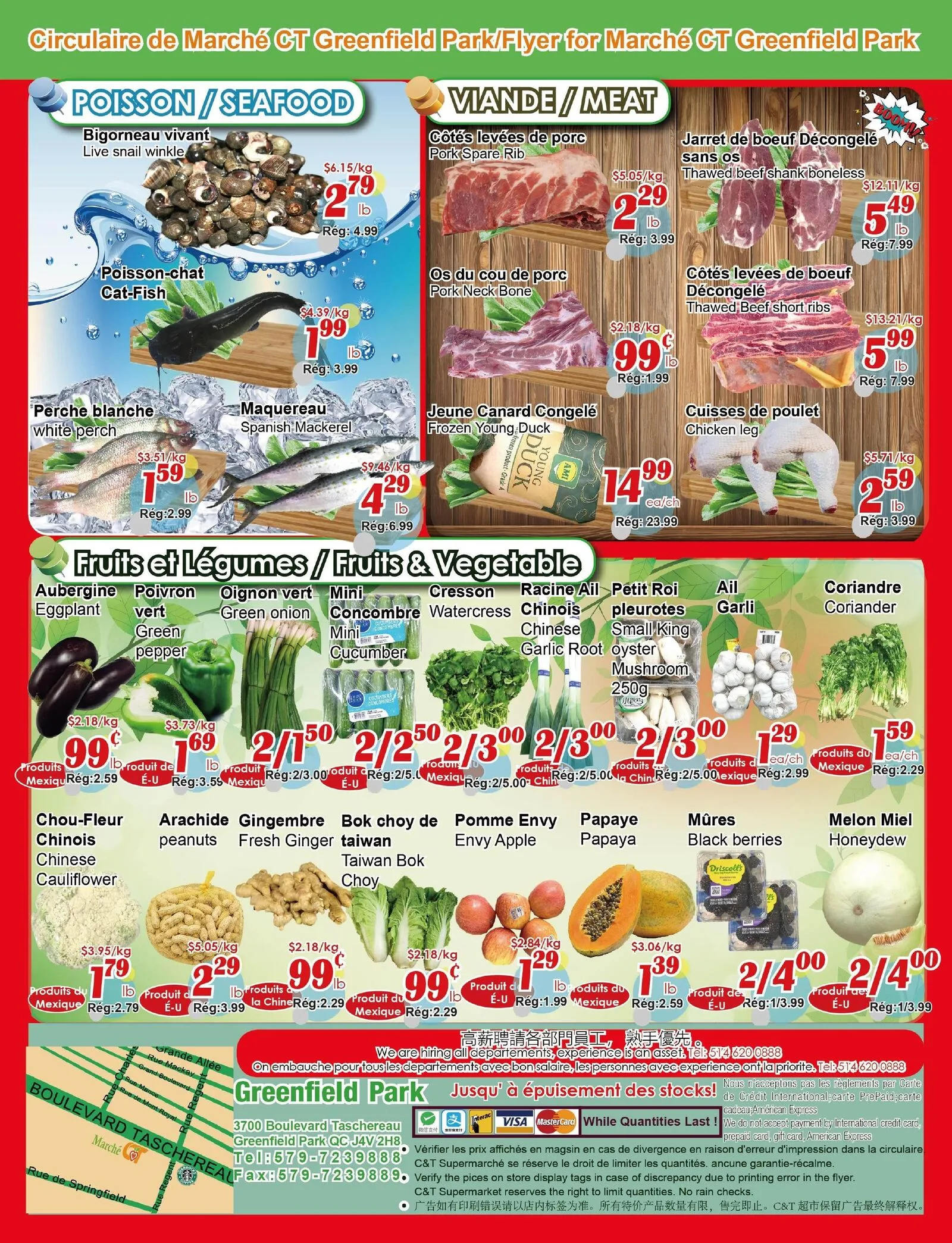 Page 3 de la Circulaire Marché C&T Greenfield Park du 7 au 13 mai 2026