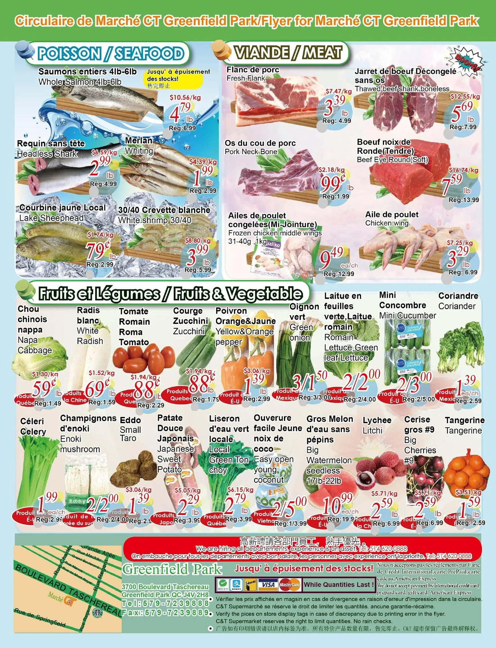 Page 2 de la Circulaire Marché C&T Greenfield Park du 9 au 15 juillet 2026