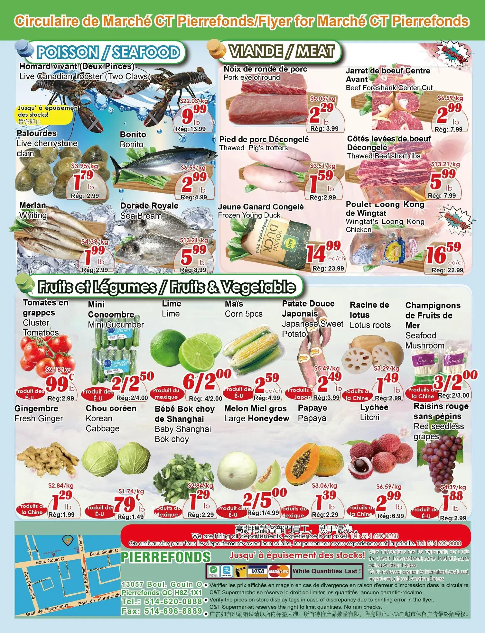 Page 2 de la Circulaire Marché C&T Pierrefonds-Roxboro du 11 au 17 juin 2026