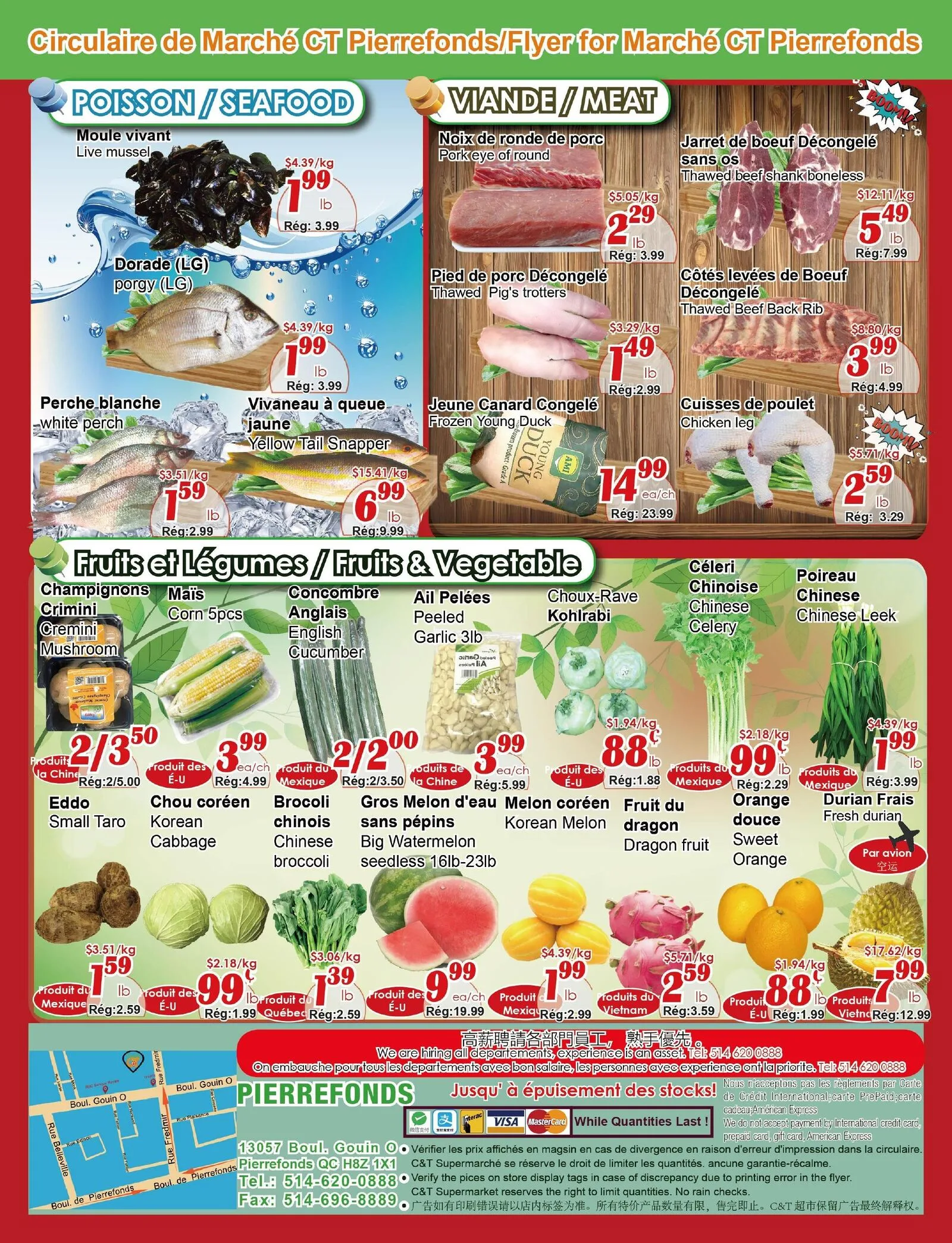 Page 2 de la Circulaire Marché C&T Pierrefonds-Roxboro du 14 au 20 mai 2026