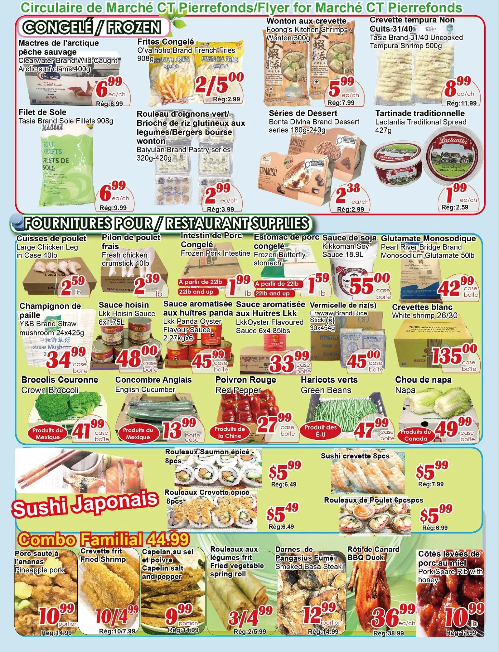 Page 4 de la Circulaire Marché C&T Pierrefonds-Roxboro du 16 au 22 avril 2026