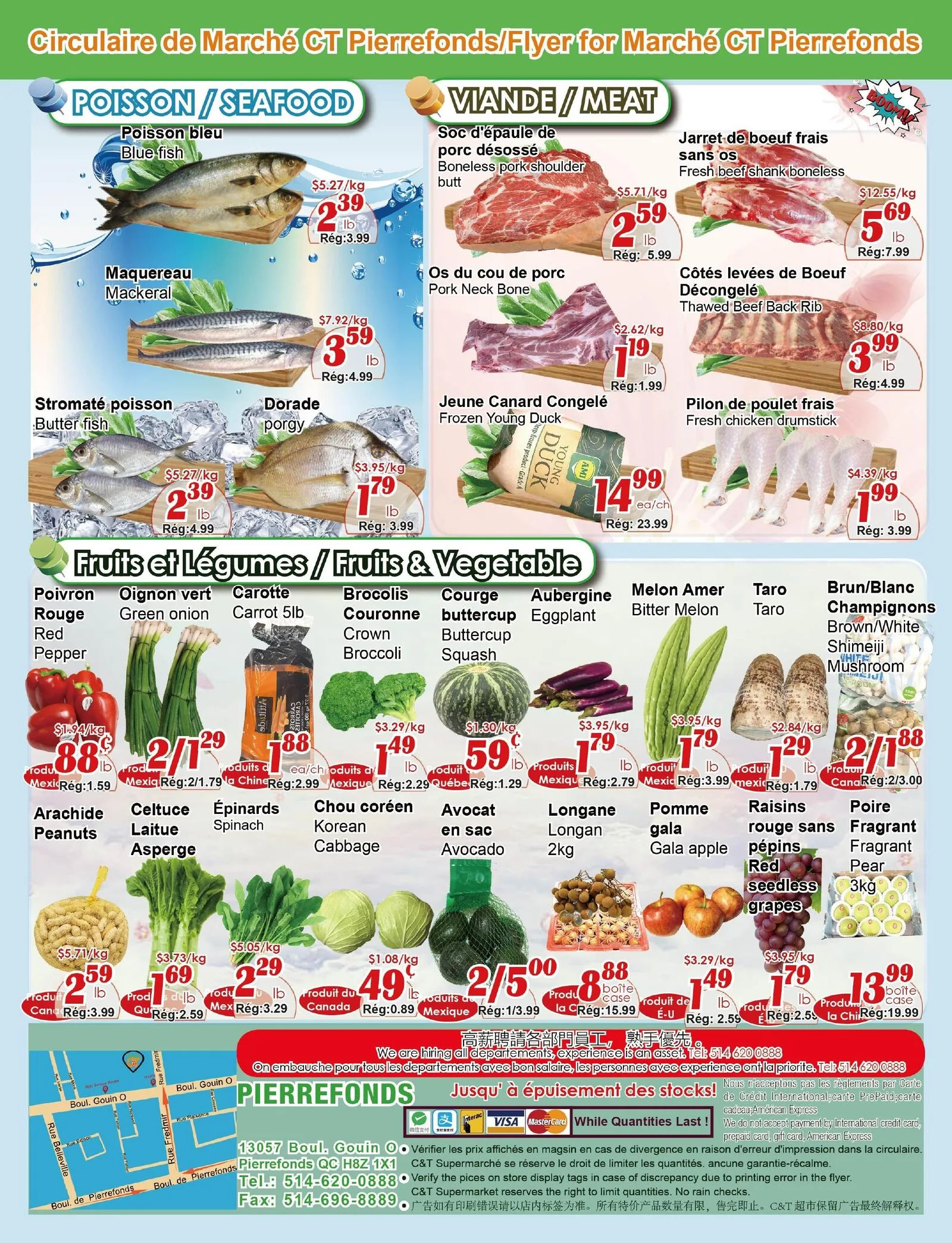Page 2 de la Circulaire Marché C&T Pierrefonds-Roxboro du 17 au 23 septembre 2026