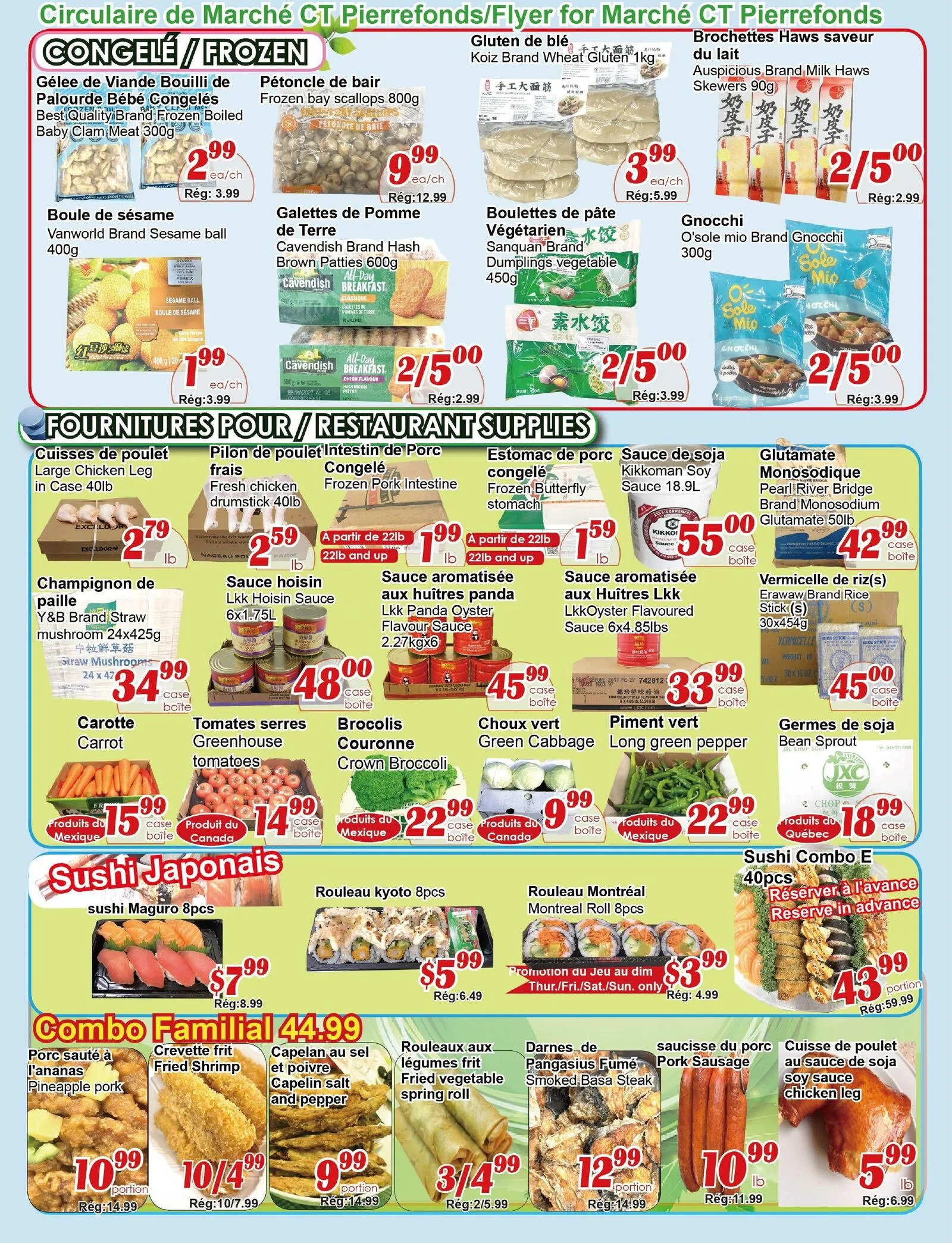 Page 7 de la Circulaire Marché C&T Pierrefonds-Roxboro du 27 août au 2 septembre 2026