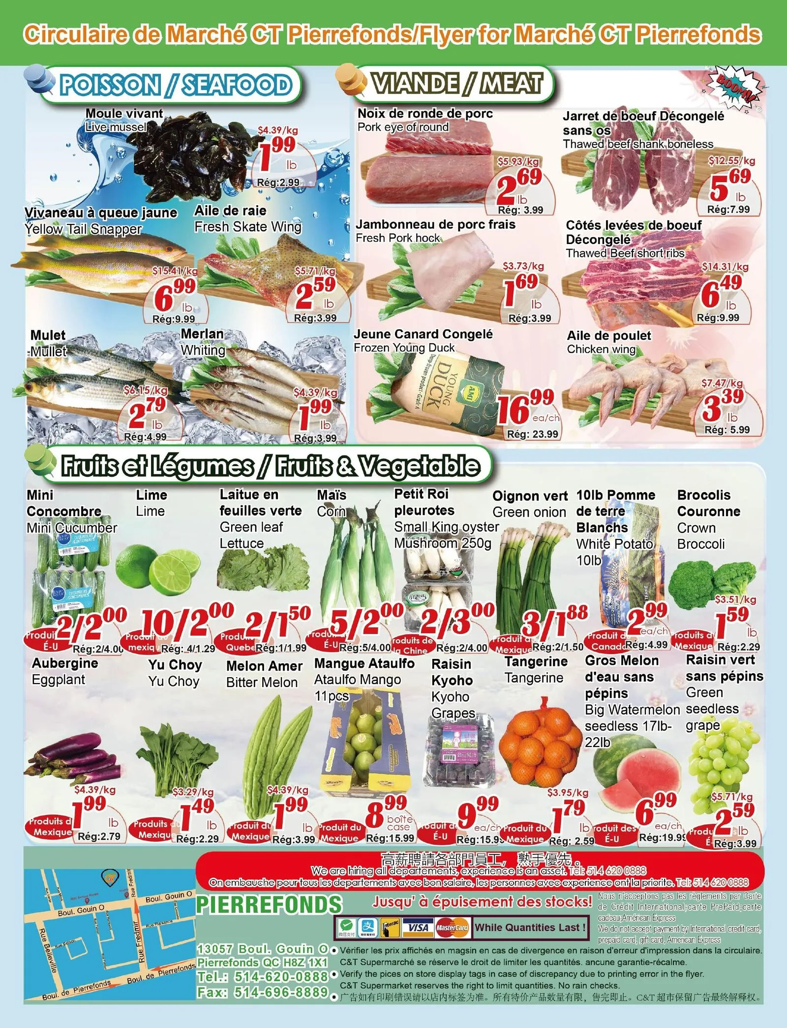 Page 2 de la Circulaire Marché C&T Pierrefonds-Roxboro du 6 au 12 août 2026