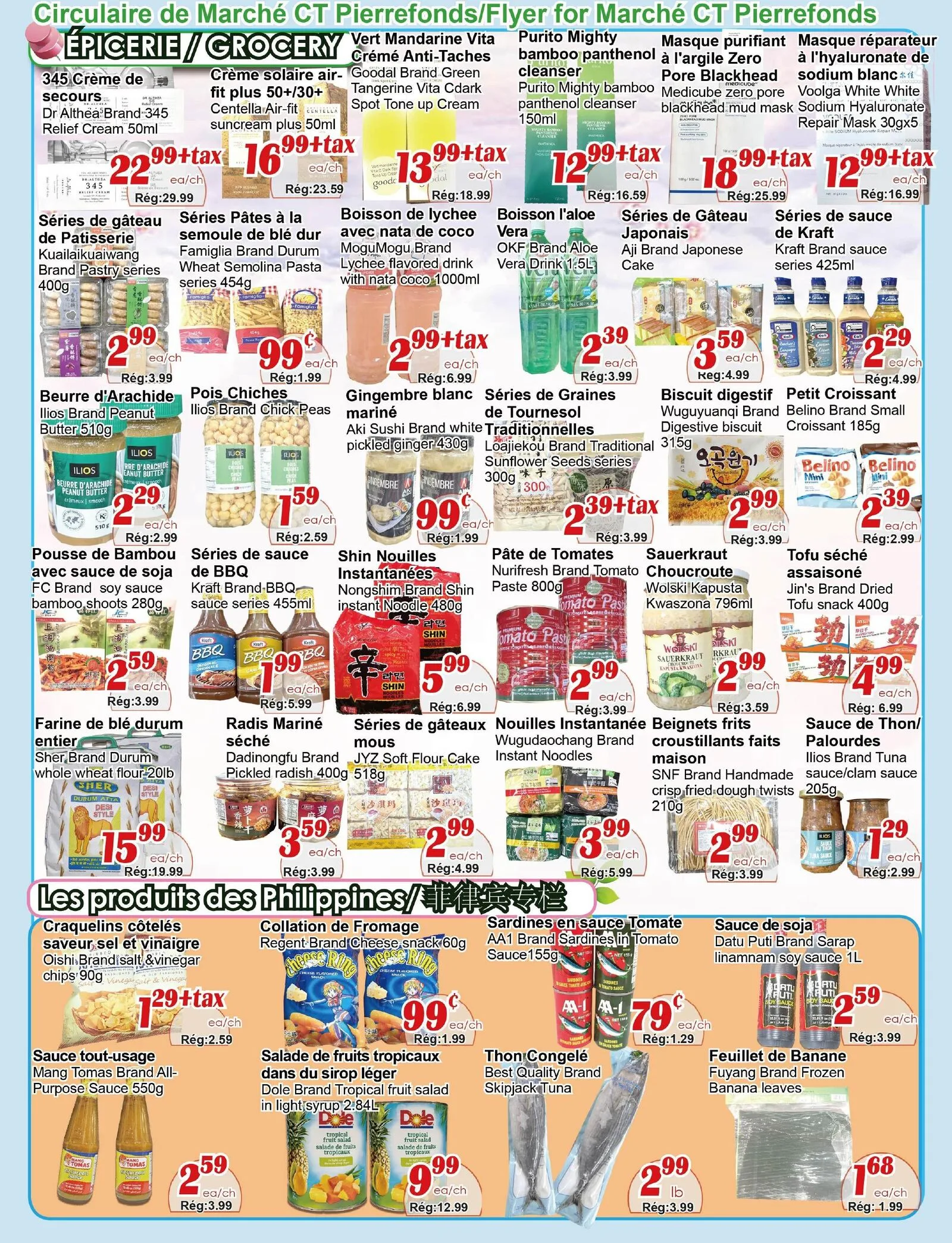 Page 3 de la Circulaire Marché C&T Pierrefonds-Roxboro du 6 au 12 août 2026
