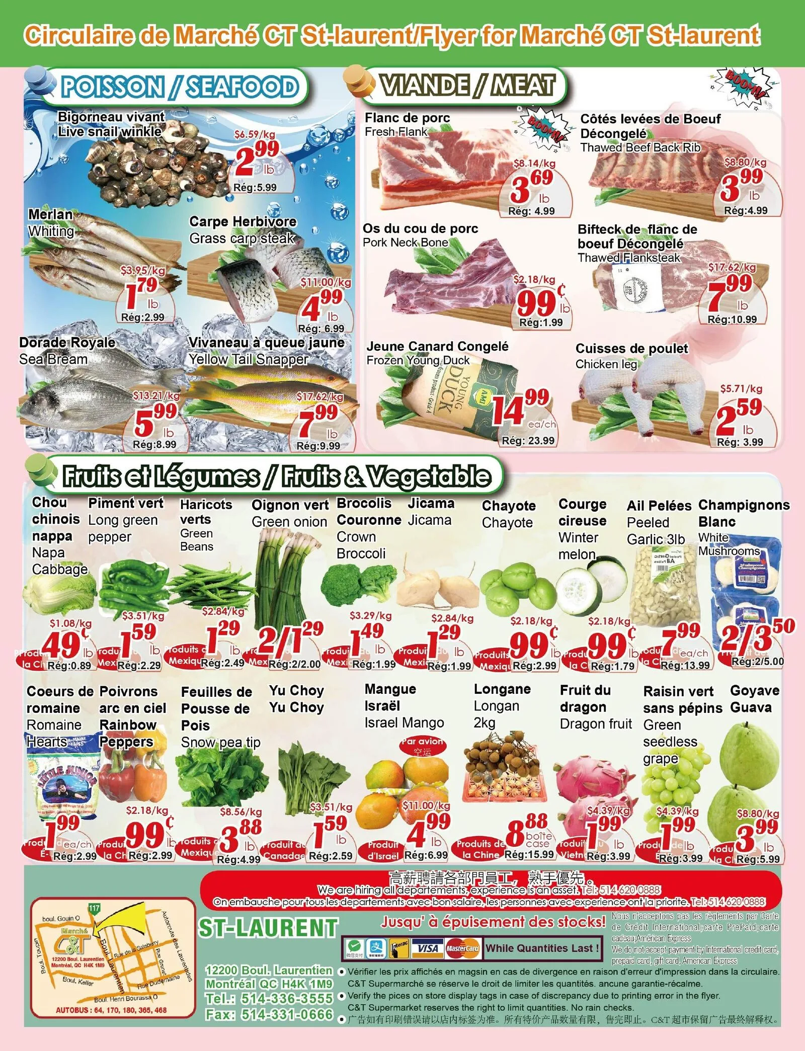 Page 2 de la Circulaire Marché C&T St-Laurent du 10 au 16 septembre 2026