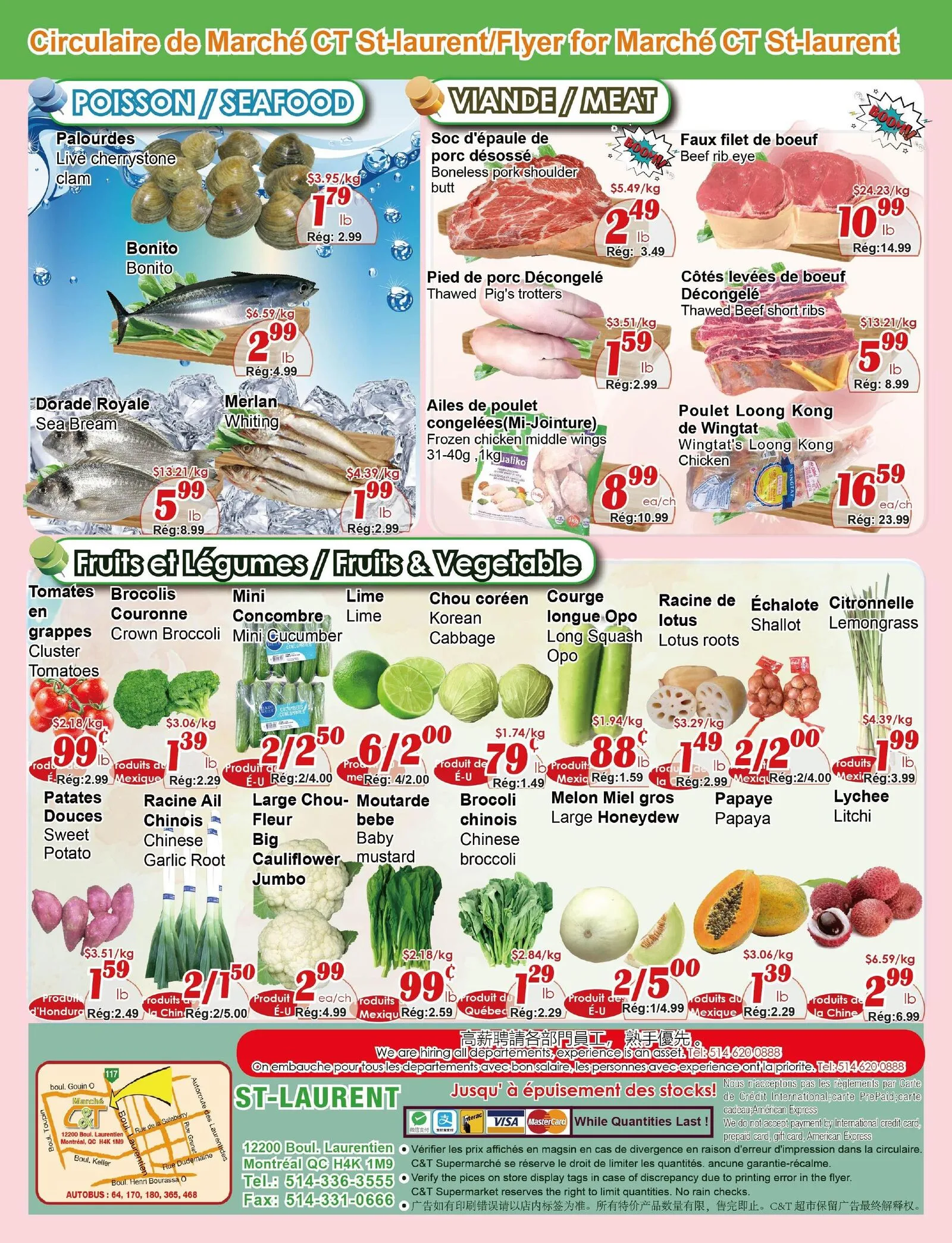 Page 2 de la Circulaire Marché C&T St-Laurent du 11 au 17 juin 2026