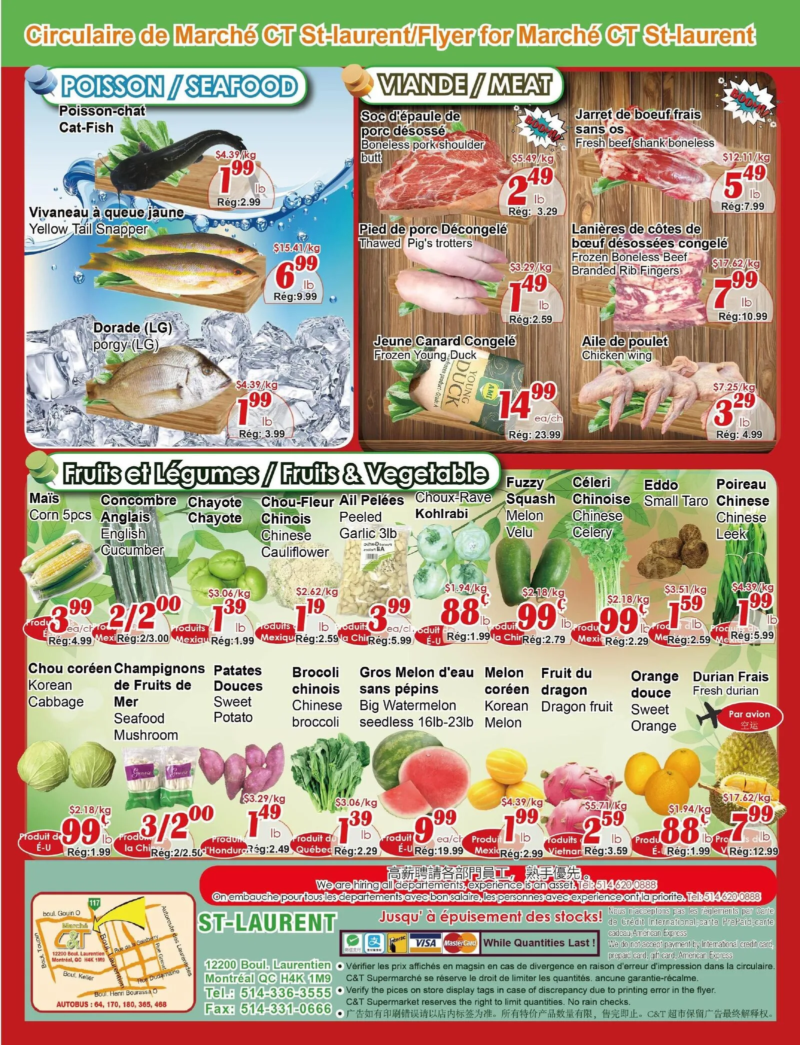 Page 2 de la Circulaire Marché C&T St-Laurent du 14 au 20 mai 2026
