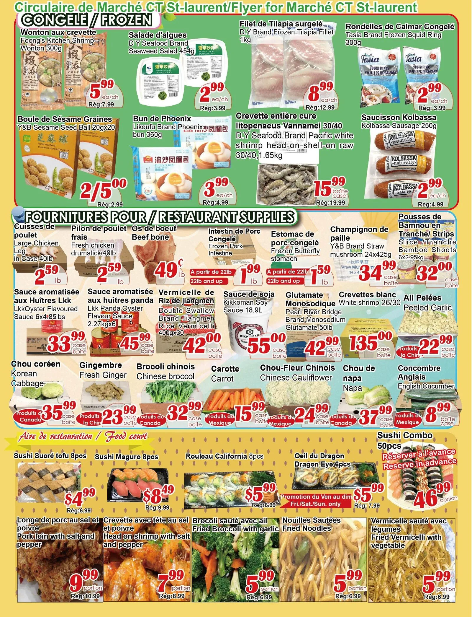 Page 4 de la Circulaire Marché C&T St-Laurent du 14 au 20 mai 2026