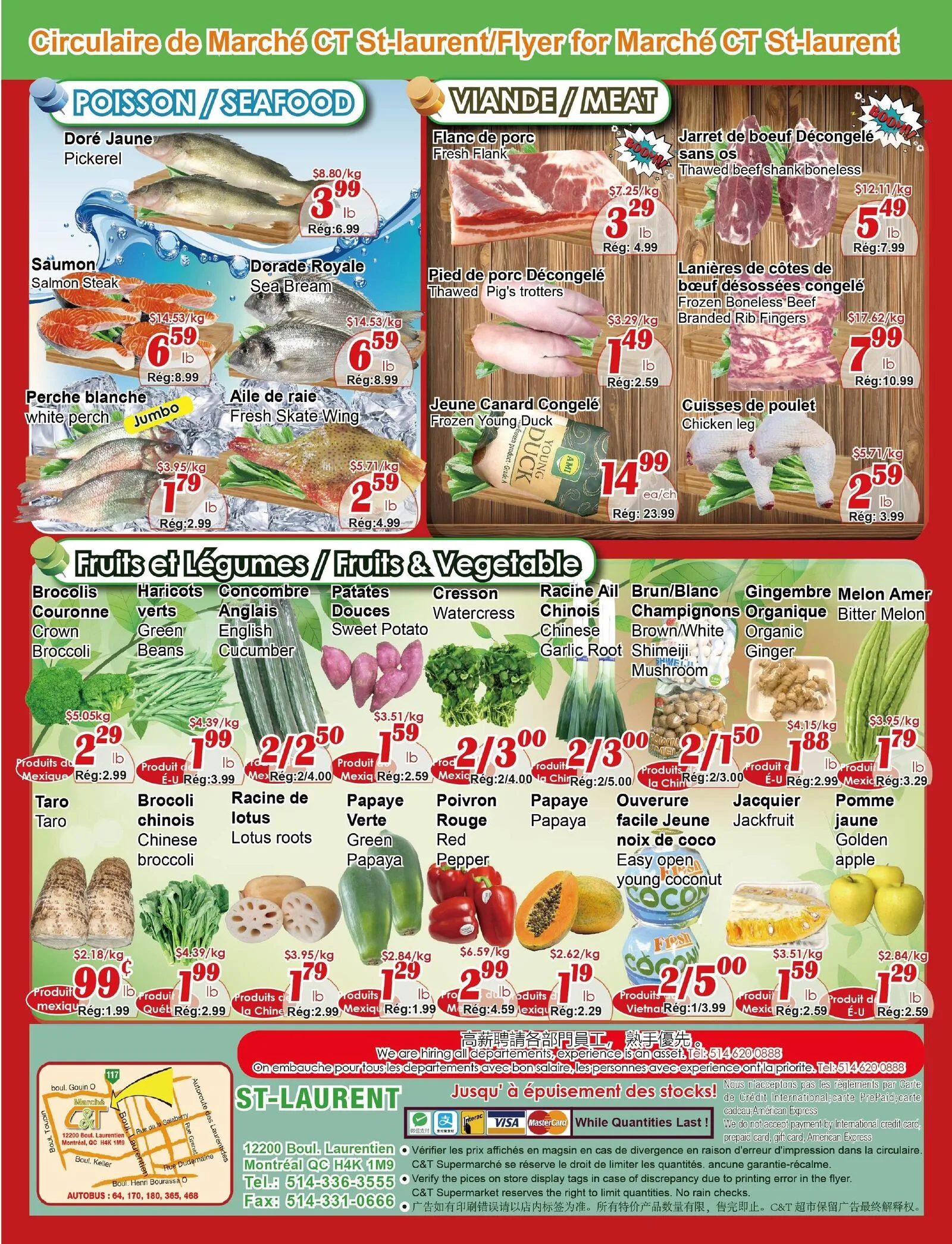 Page 2 de la Circulaire Marché C&T St-Laurent du 16 au 22 avril 2026