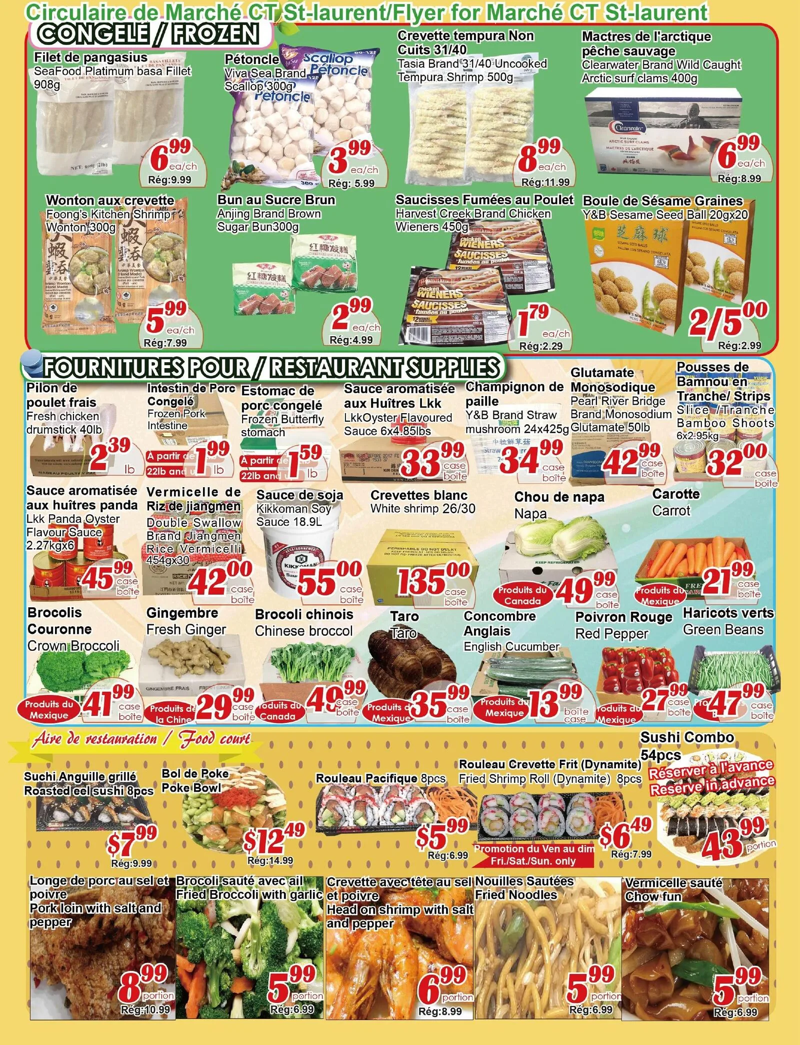 Page 4 de la Circulaire Marché C&T St-Laurent du 16 au 22 avril 2026