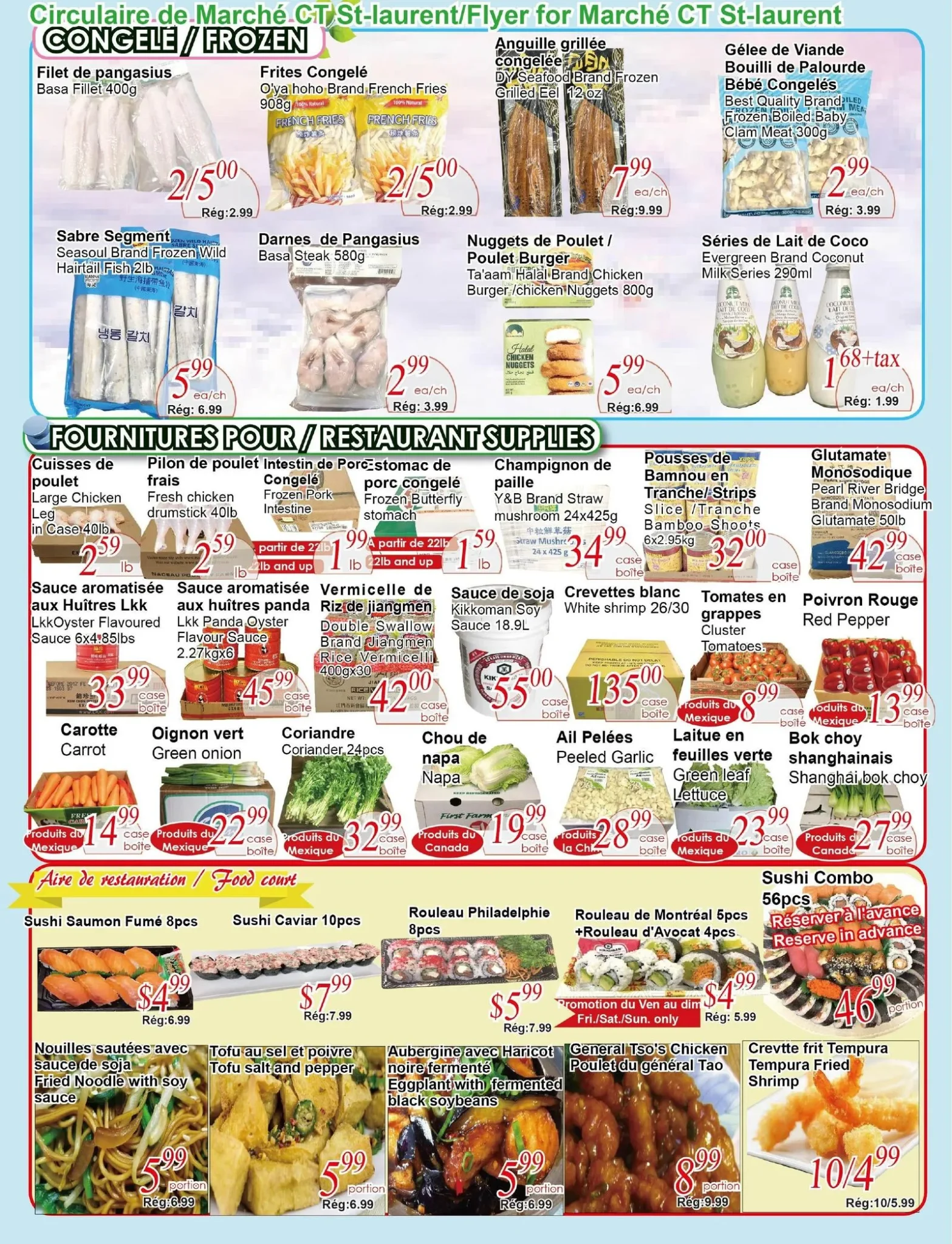 Page 4 de la circulaire Marché C&T St-Laurent 2 juill. au 8 juill.