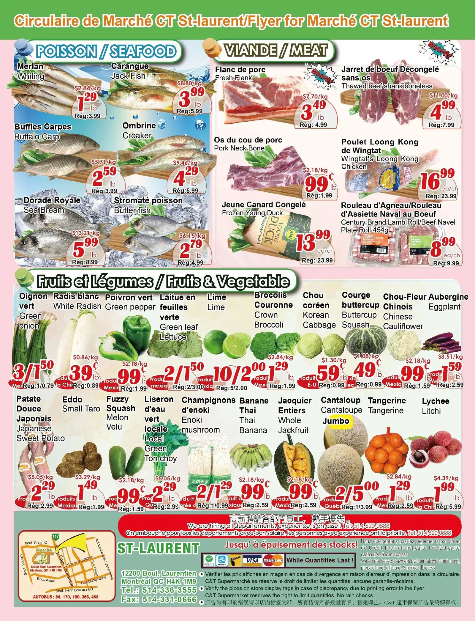 Page 3 de la Circulaire Marché C&T St-Laurent du 20 au 26 août 2026