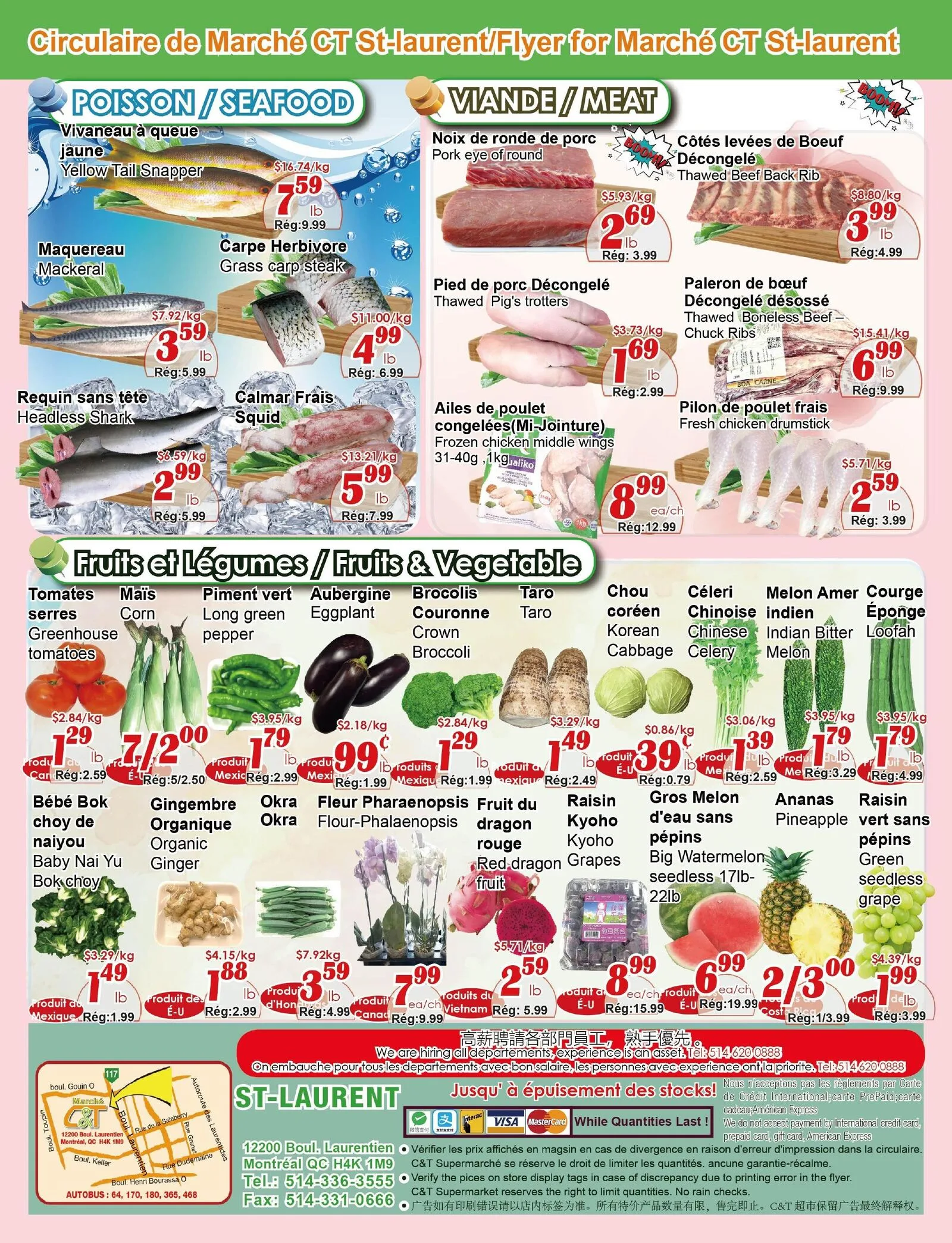 Page 4 de la Circulaire Marché C&T St-Laurent du 20 au 26 août 2026