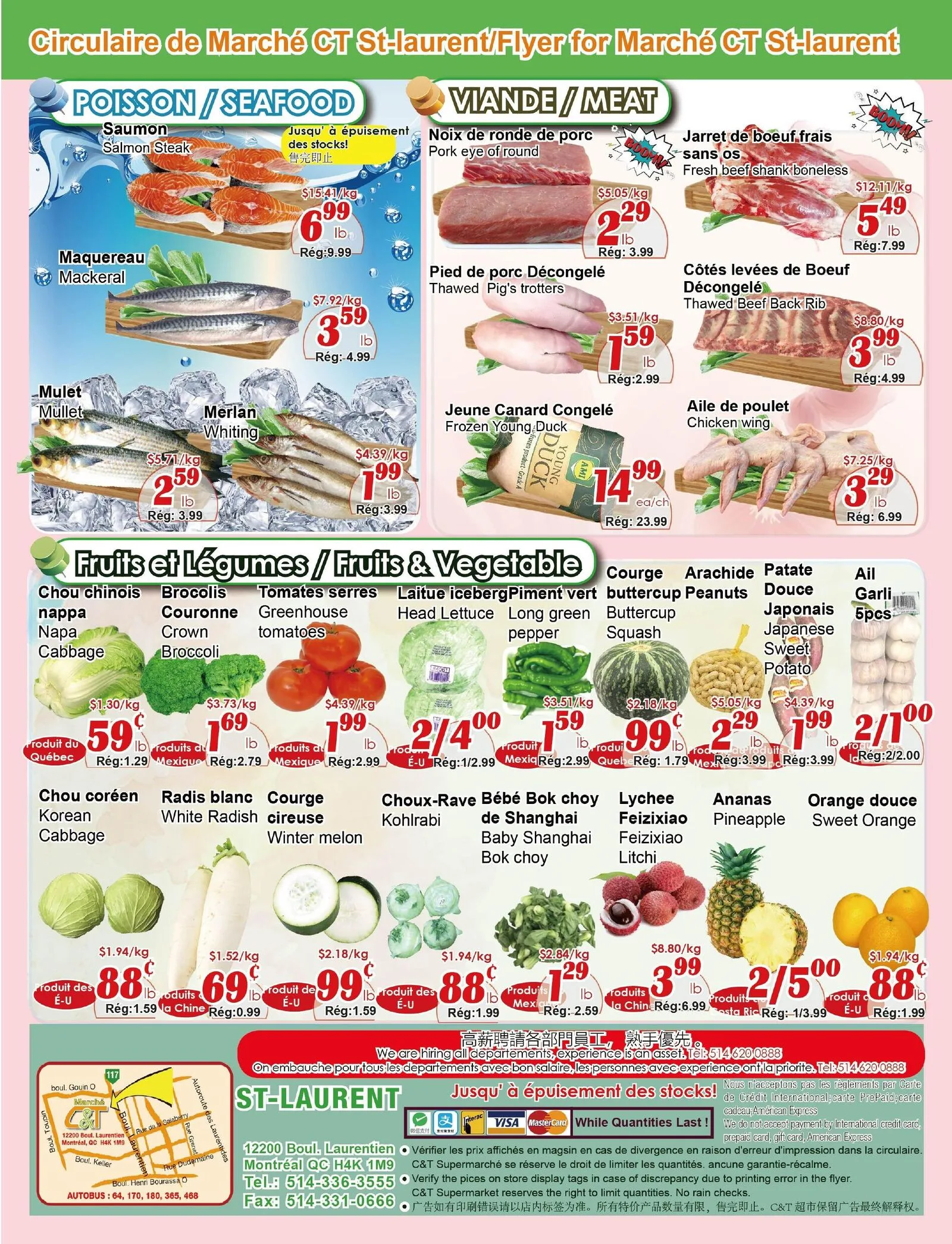 Page 2 de la Circulaire Marché C&T St-Laurent du 28 mai au 3 juin 2026