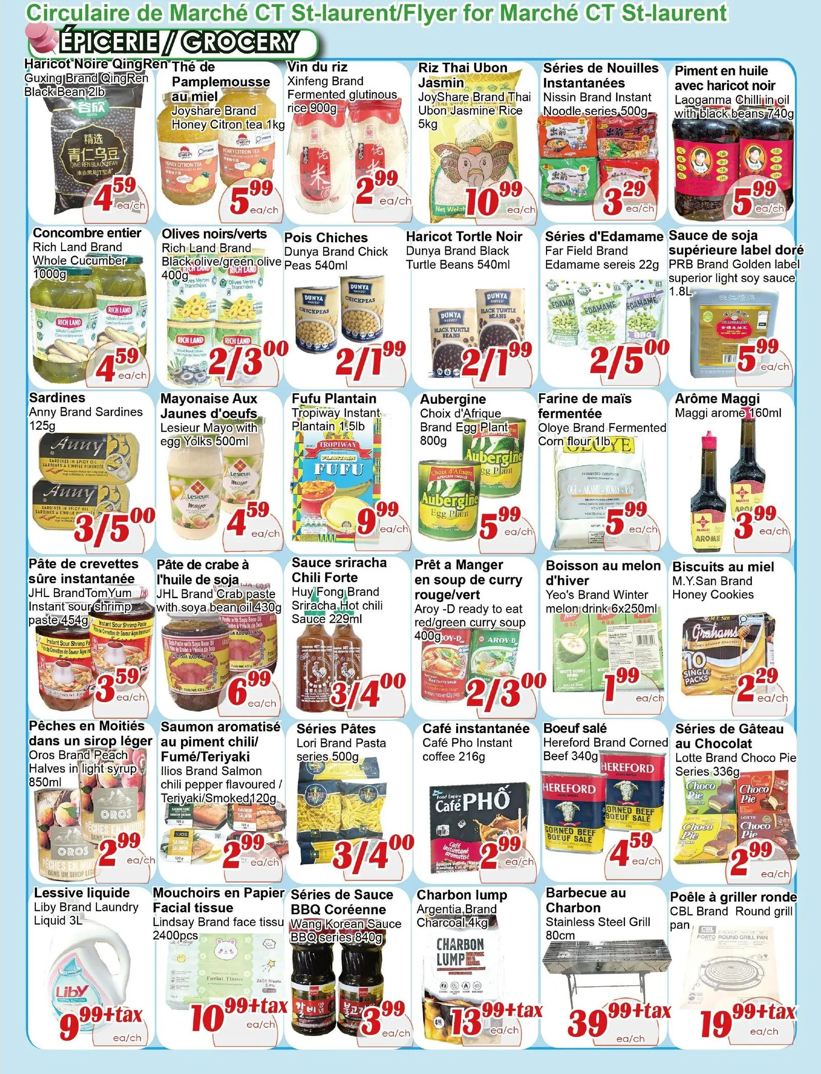 Page 3 de la Circulaire Marché C&T St-Laurent du 28 mai au 3 juin 2026