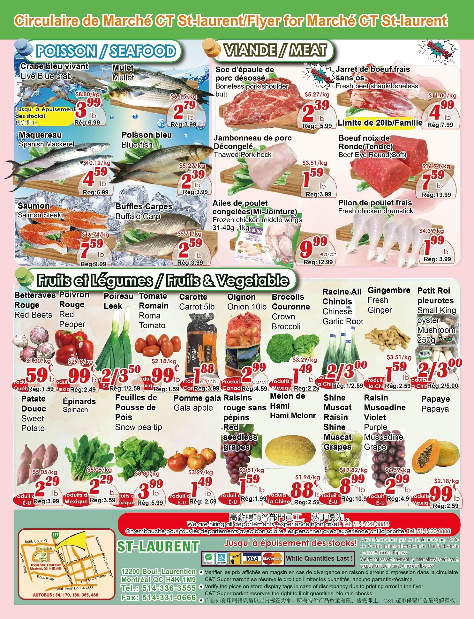 Page 2 de la Circulaire Marché C&T St-Laurent du 3 au 9 septembre 2026
