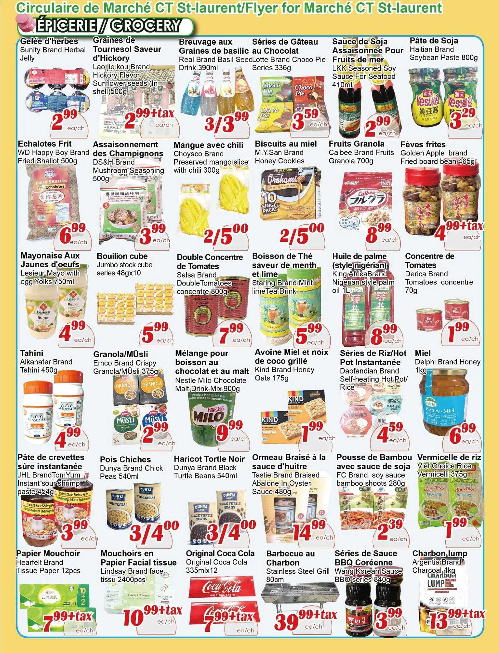 Page 3 de la Circulaire Marché C&T St-Laurent du 30 avril au 6 mai 2026