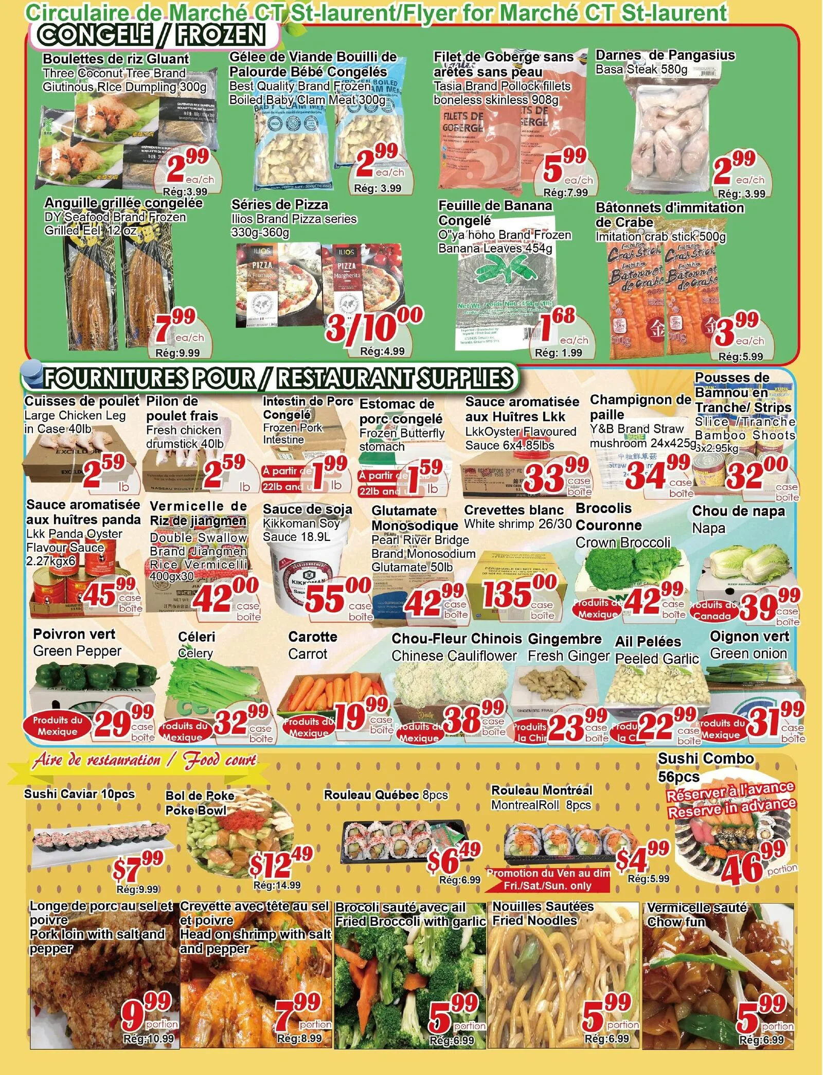 Page 4 de la Circulaire Marché C&T St-Laurent du 30 avril au 6 mai 2026