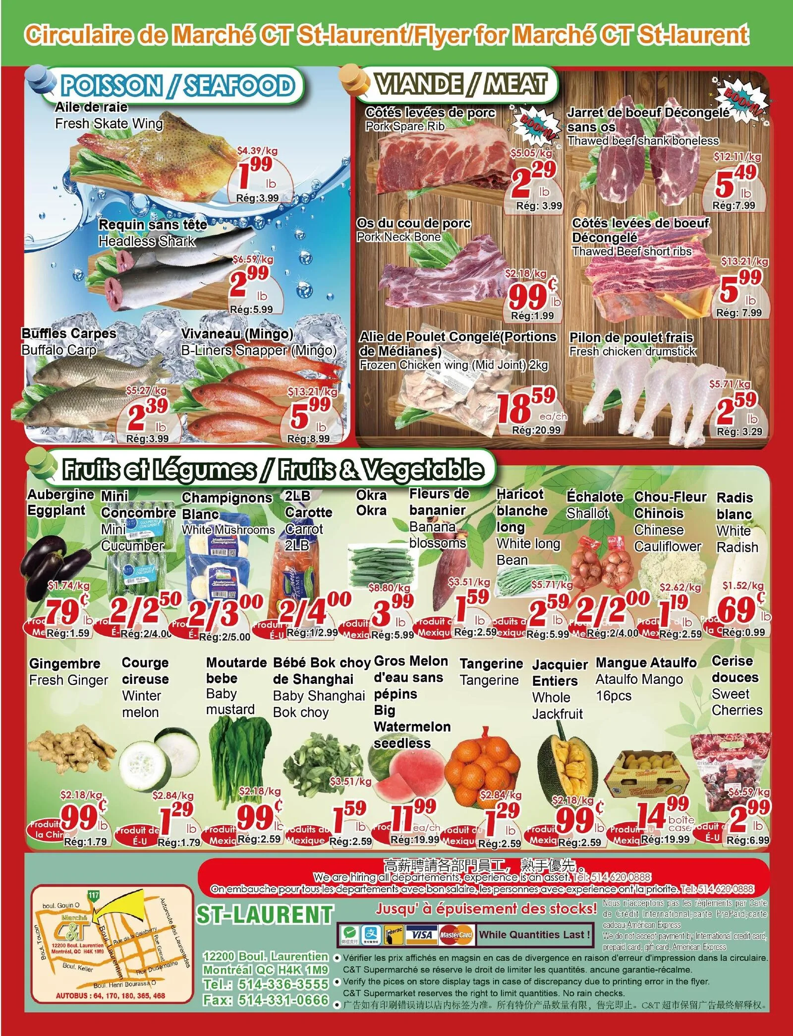Page 2 de la Circulaire Marché C&T St-Laurent du 7 au 13 mai 2026